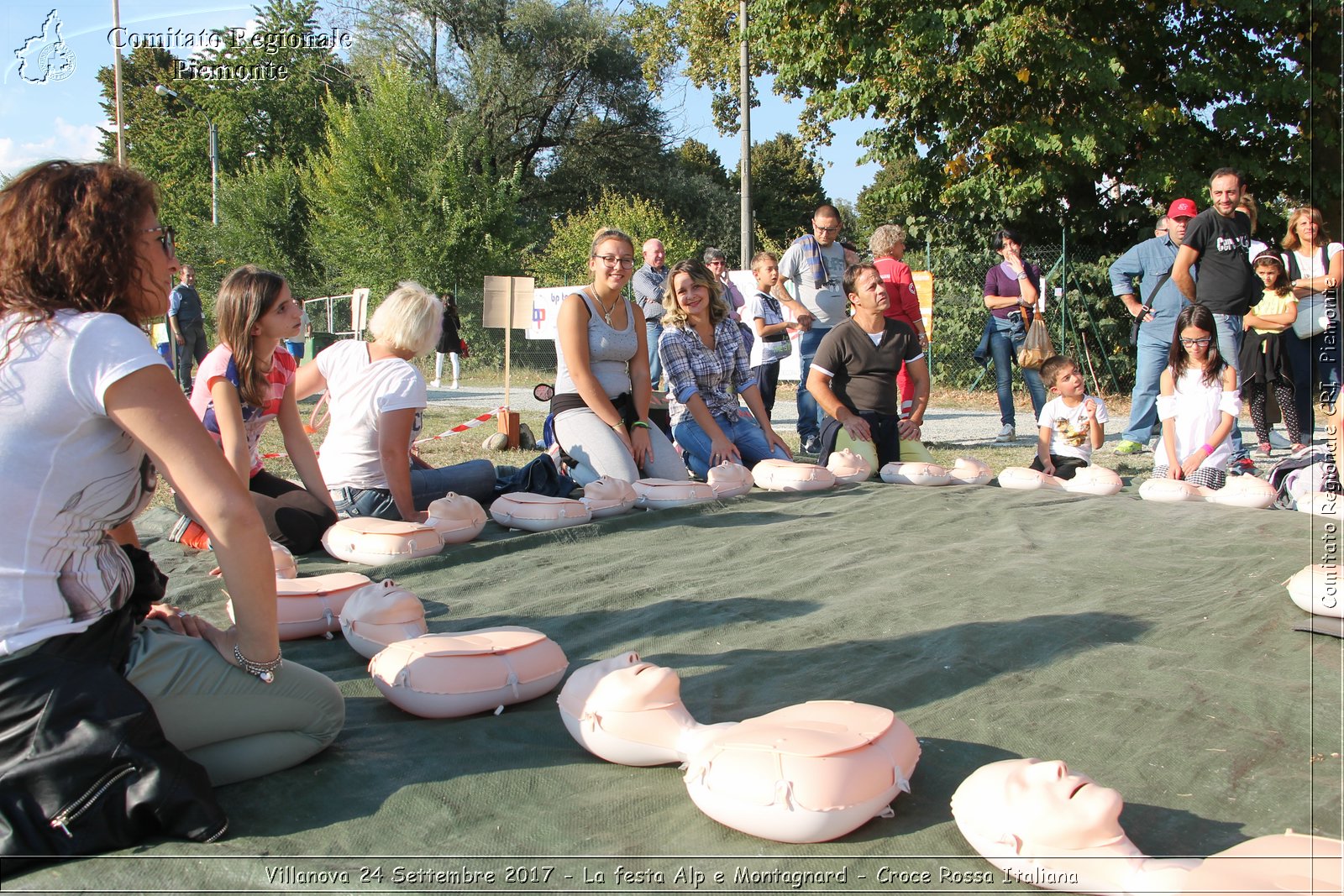 Villanova 24 Settembre 2017 - La festa Alp e Montagnard - Croce Rossa Italiana- Comitato Regionale del Piemonte