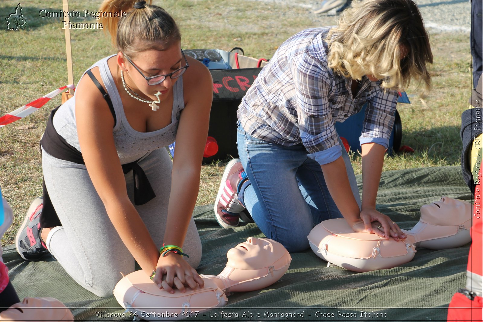 Villanova 24 Settembre 2017 - La festa Alp e Montagnard - Croce Rossa Italiana- Comitato Regionale del Piemonte