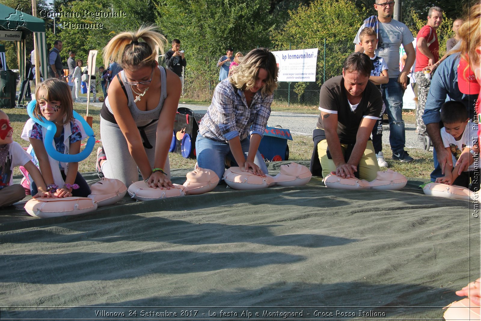 Villanova 24 Settembre 2017 - La festa Alp e Montagnard - Croce Rossa Italiana- Comitato Regionale del Piemonte