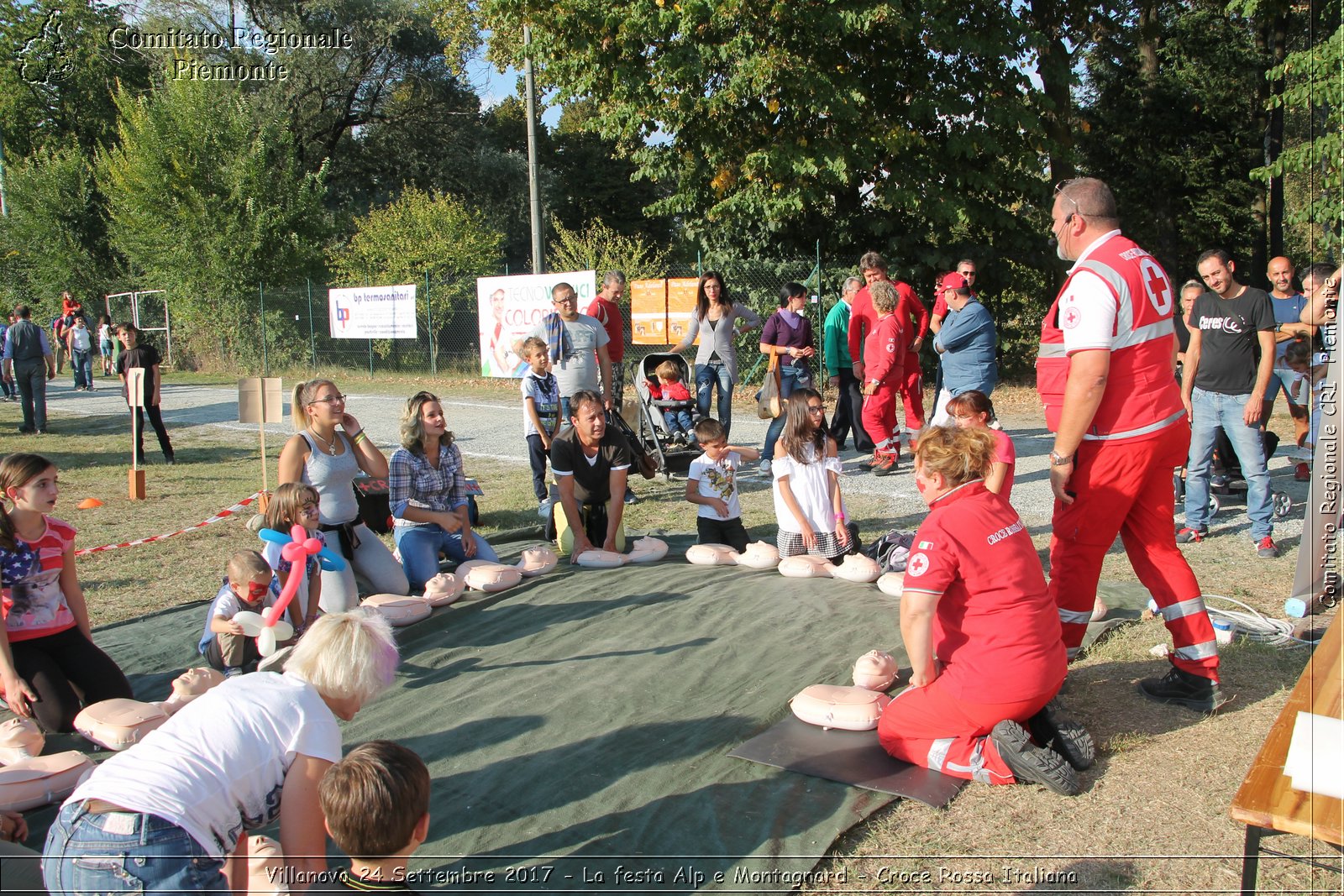 Villanova 24 Settembre 2017 - La festa Alp e Montagnard - Croce Rossa Italiana- Comitato Regionale del Piemonte