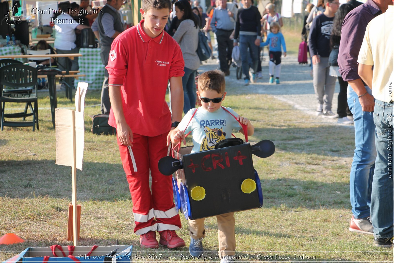 Villanova 24 Settembre 2017 - La festa Alp e Montagnard - Croce Rossa Italiana- Comitato Regionale del Piemonte