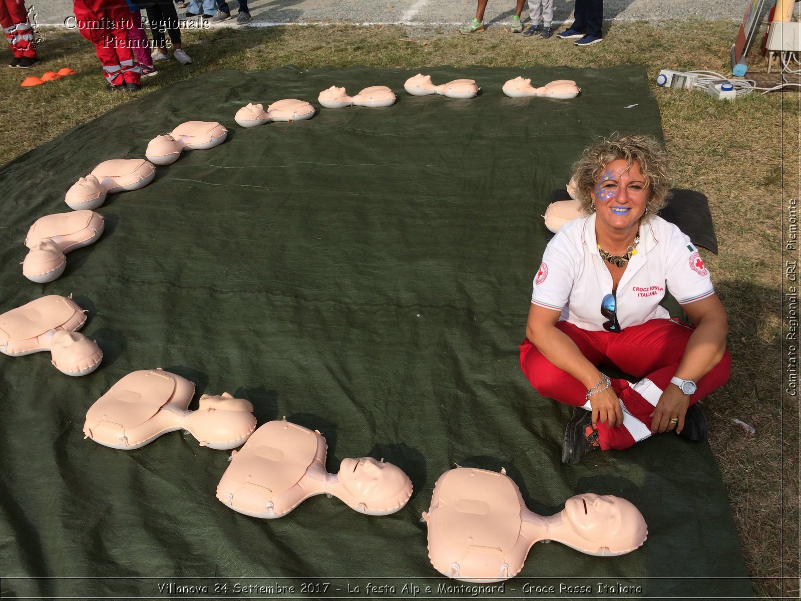 Villanova 24 Settembre 2017 - La festa Alp e Montagnard - Croce Rossa Italiana- Comitato Regionale del Piemonte