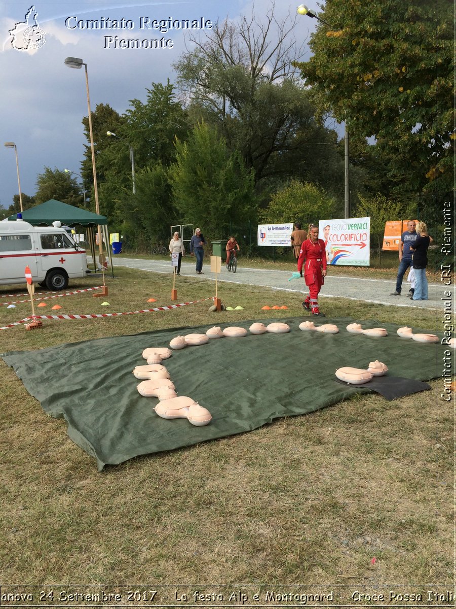 Villanova 24 Settembre 2017 - La festa Alp e Montagnard - Croce Rossa Italiana- Comitato Regionale del Piemonte