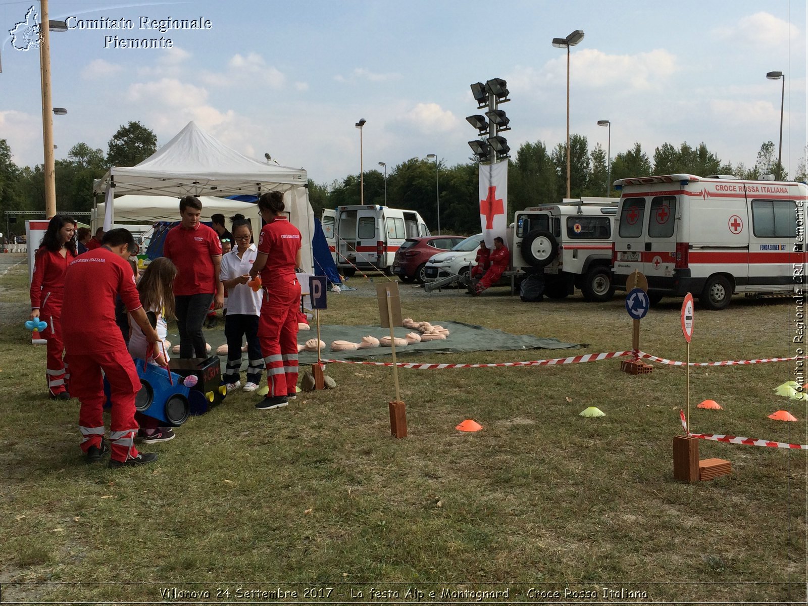 Villanova 24 Settembre 2017 - La festa Alp e Montagnard - Croce Rossa Italiana- Comitato Regionale del Piemonte