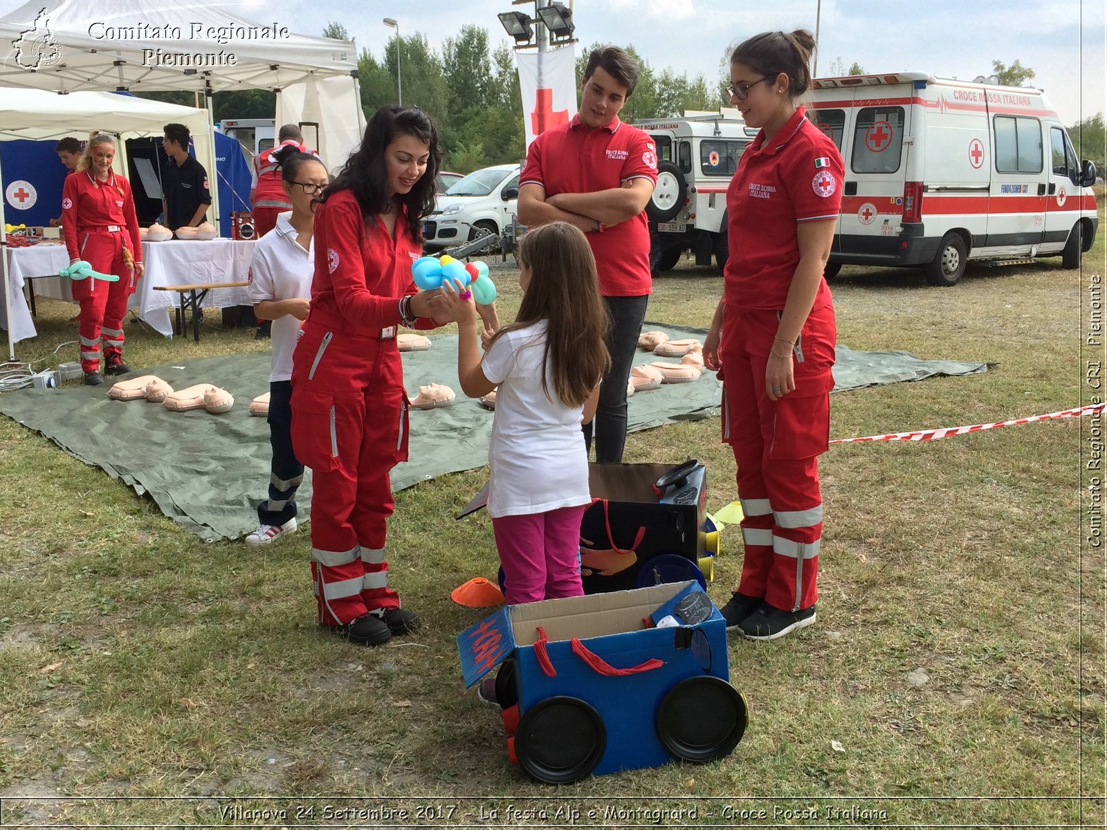 Villanova 24 Settembre 2017 - La festa Alp e Montagnard - Croce Rossa Italiana- Comitato Regionale del Piemonte