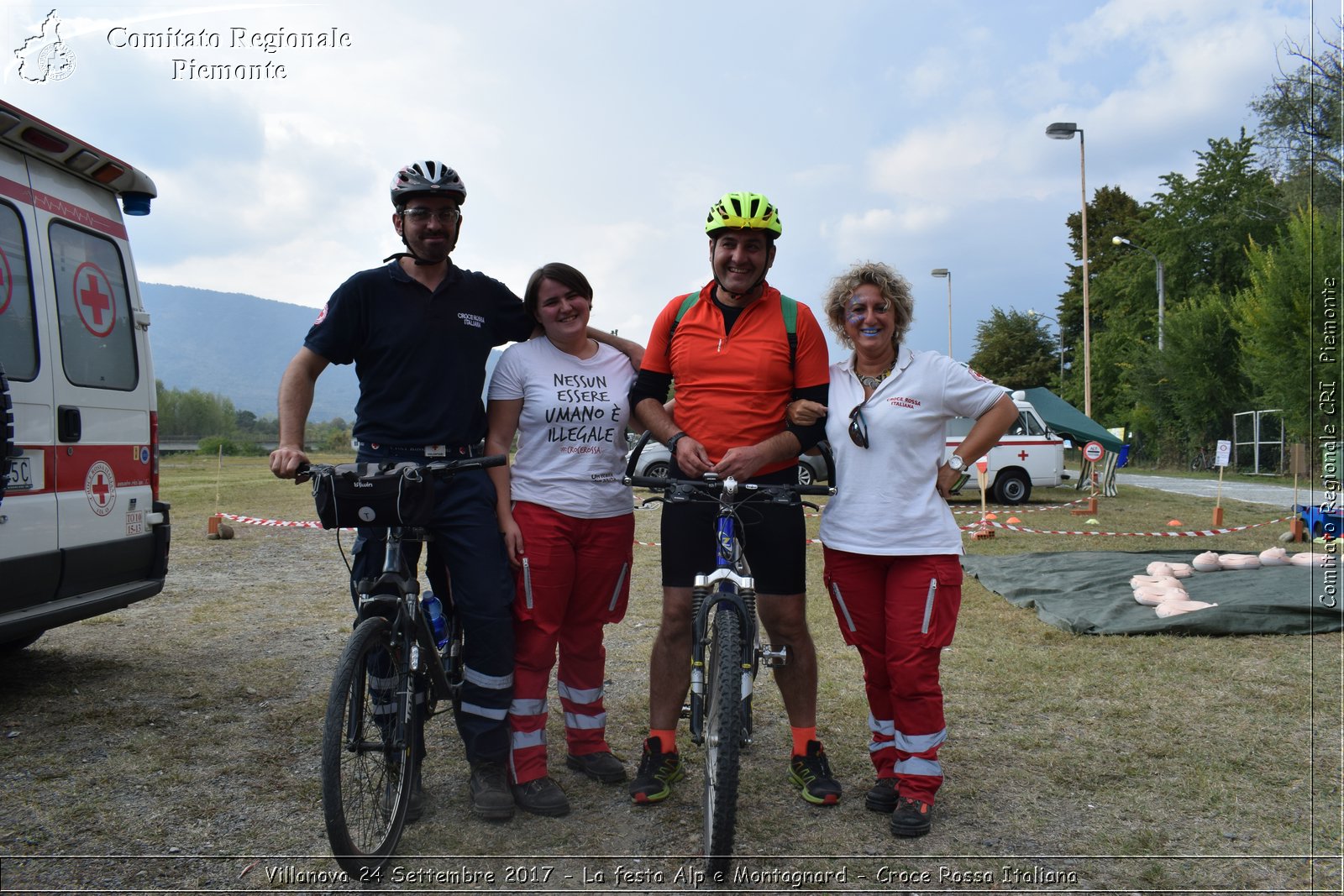 Villanova 24 Settembre 2017 - La festa Alp e Montagnard - Croce Rossa Italiana- Comitato Regionale del Piemonte