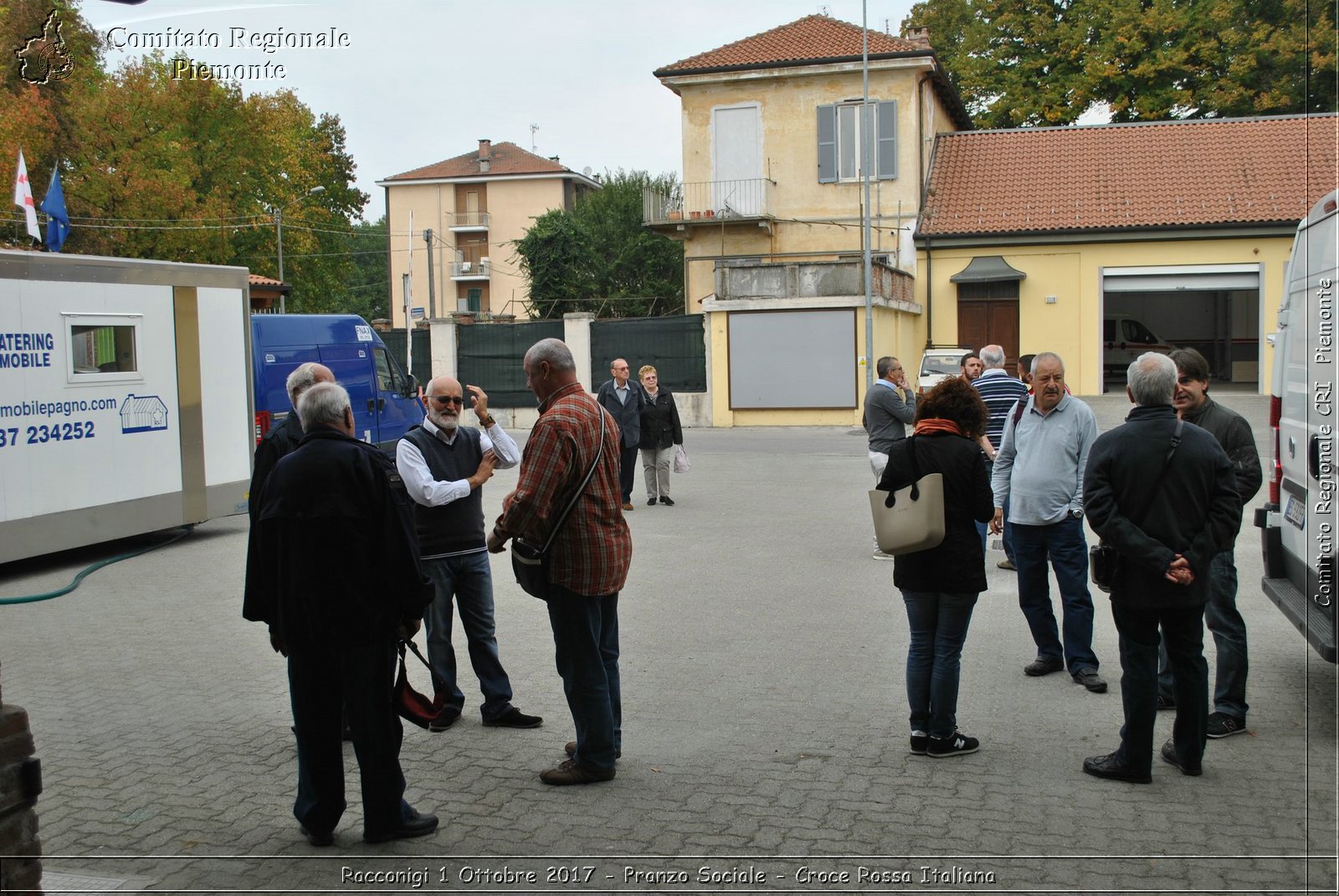 Racconigi 1 Ottobre 2017 - Pranzo Sociale - Croce Rossa Italiana- Comitato Regionale del Piemonte