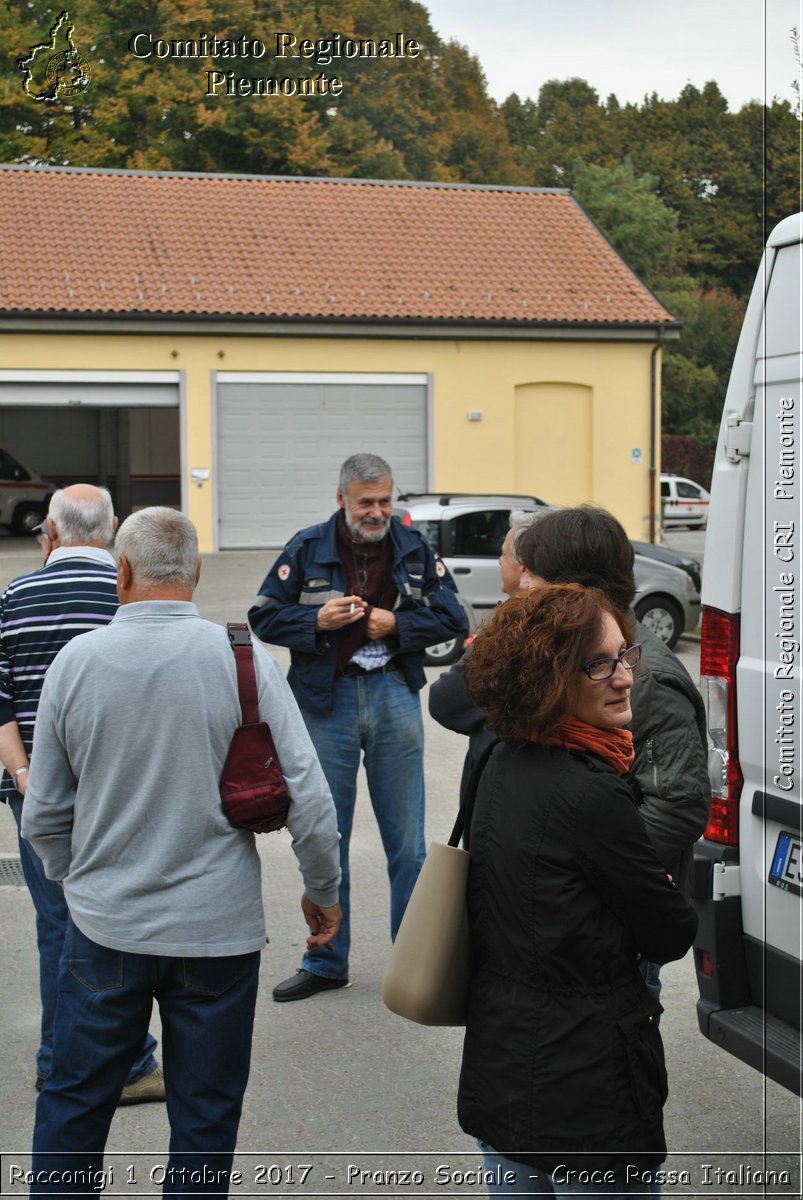 Racconigi 1 Ottobre 2017 - Pranzo Sociale - Croce Rossa Italiana- Comitato Regionale del Piemonte