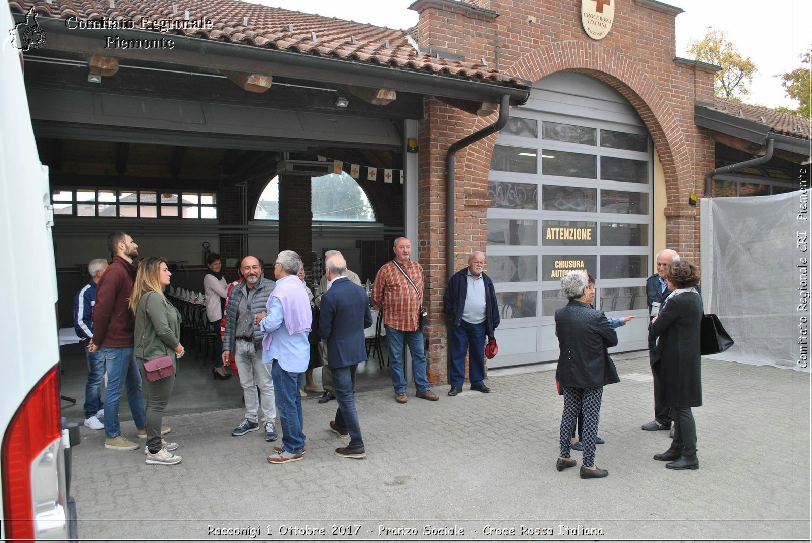 Racconigi 1 Ottobre 2017 - Pranzo Sociale - Croce Rossa Italiana- Comitato Regionale del Piemonte