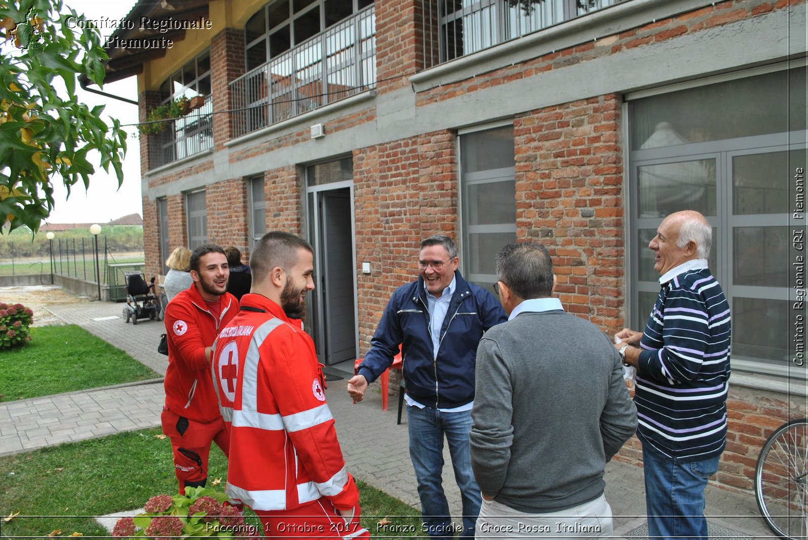 Racconigi 1 Ottobre 2017 - Pranzo Sociale - Croce Rossa Italiana- Comitato Regionale del Piemonte