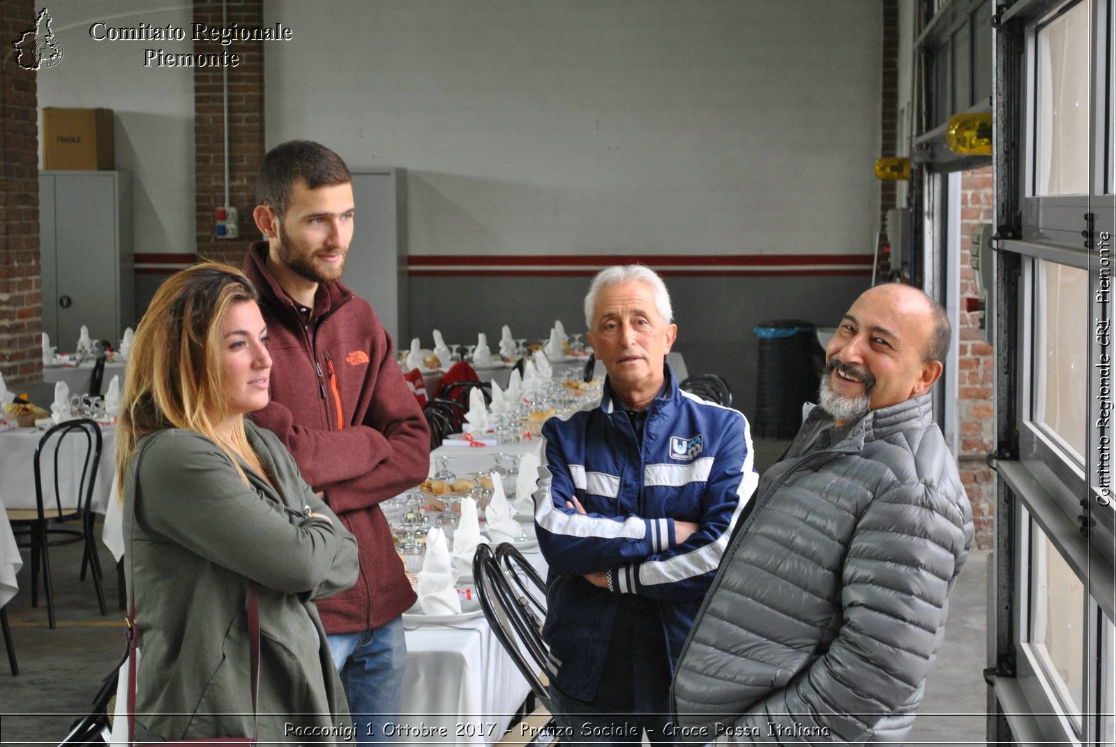 Racconigi 1 Ottobre 2017 - Pranzo Sociale - Croce Rossa Italiana- Comitato Regionale del Piemonte