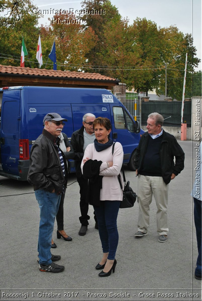 Racconigi 1 Ottobre 2017 - Pranzo Sociale - Croce Rossa Italiana- Comitato Regionale del Piemonte