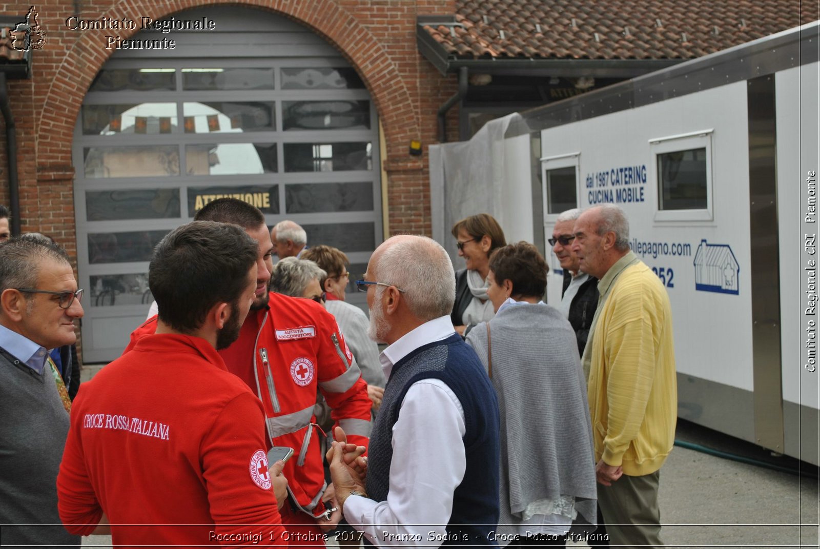 Racconigi 1 Ottobre 2017 - Pranzo Sociale - Croce Rossa Italiana- Comitato Regionale del Piemonte