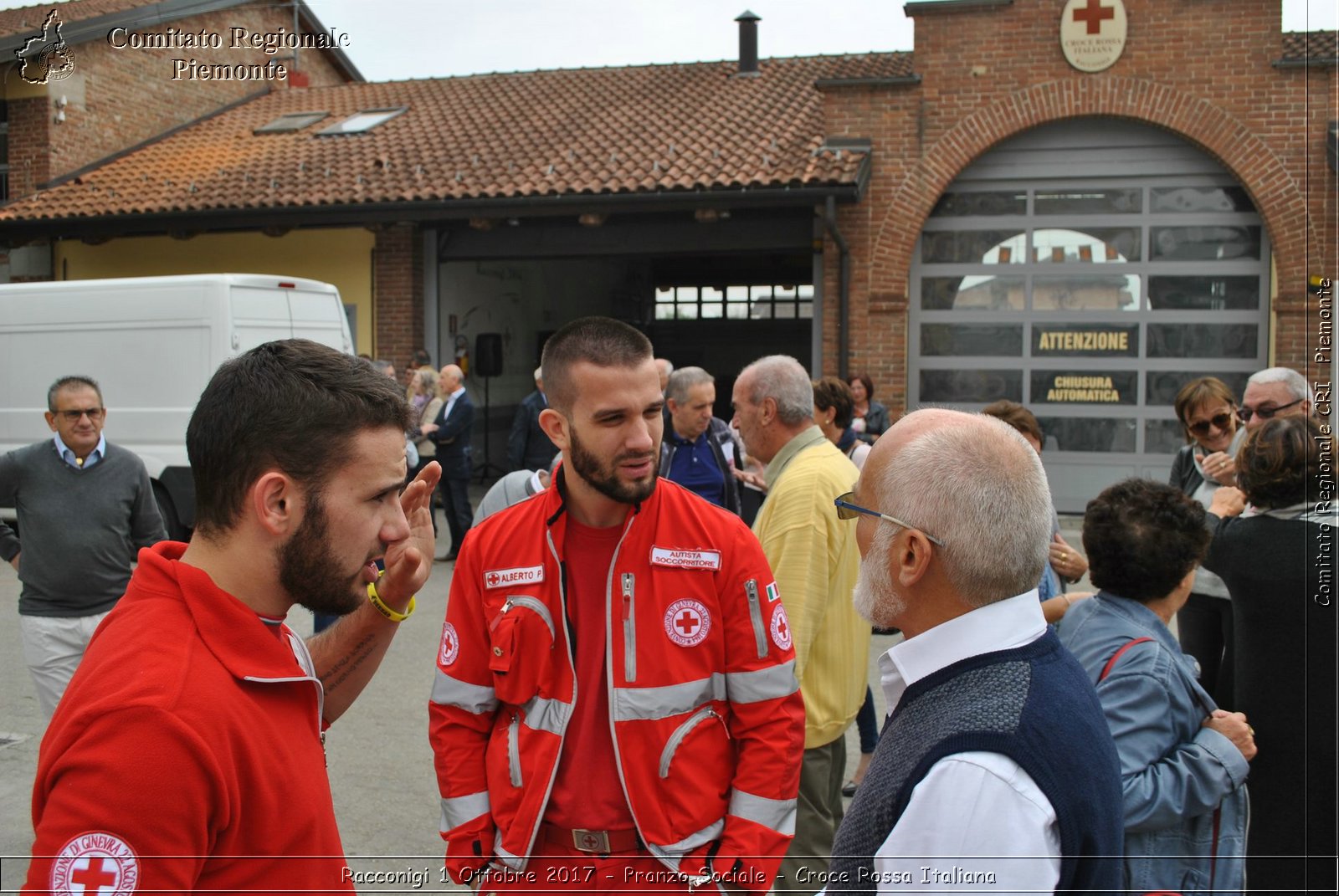 Racconigi 1 Ottobre 2017 - Pranzo Sociale - Croce Rossa Italiana- Comitato Regionale del Piemonte