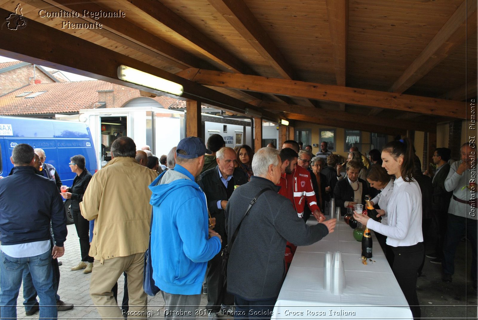 Racconigi 1 Ottobre 2017 - Pranzo Sociale - Croce Rossa Italiana- Comitato Regionale del Piemonte