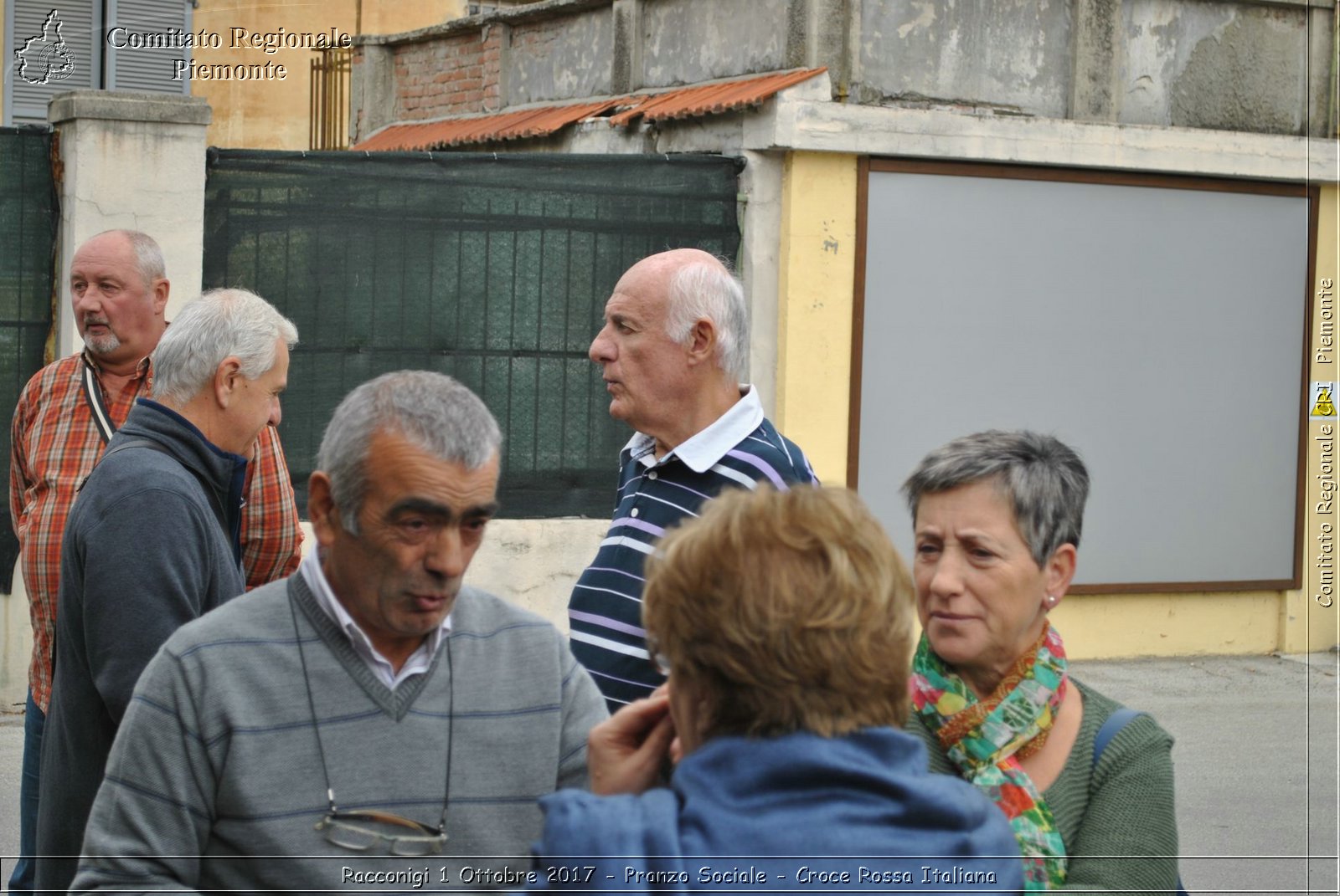 Racconigi 1 Ottobre 2017 - Pranzo Sociale - Croce Rossa Italiana- Comitato Regionale del Piemonte