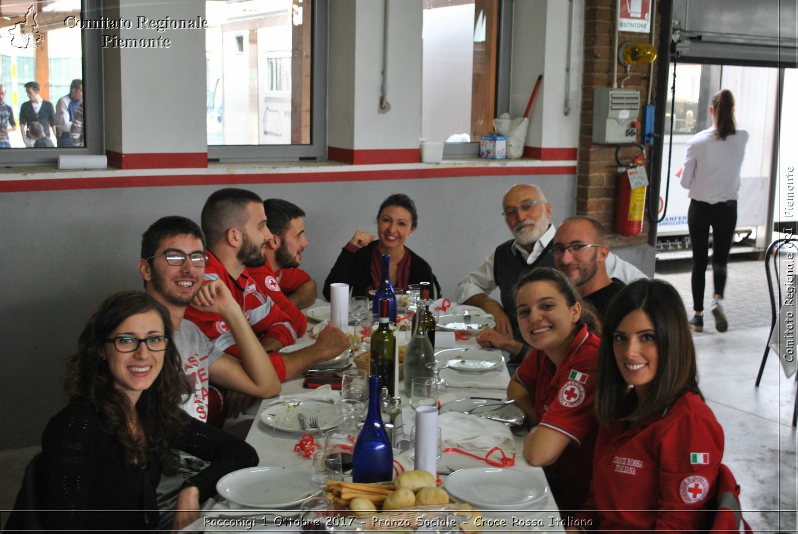 Racconigi 1 Ottobre 2017 - Pranzo Sociale - Croce Rossa Italiana- Comitato Regionale del Piemonte