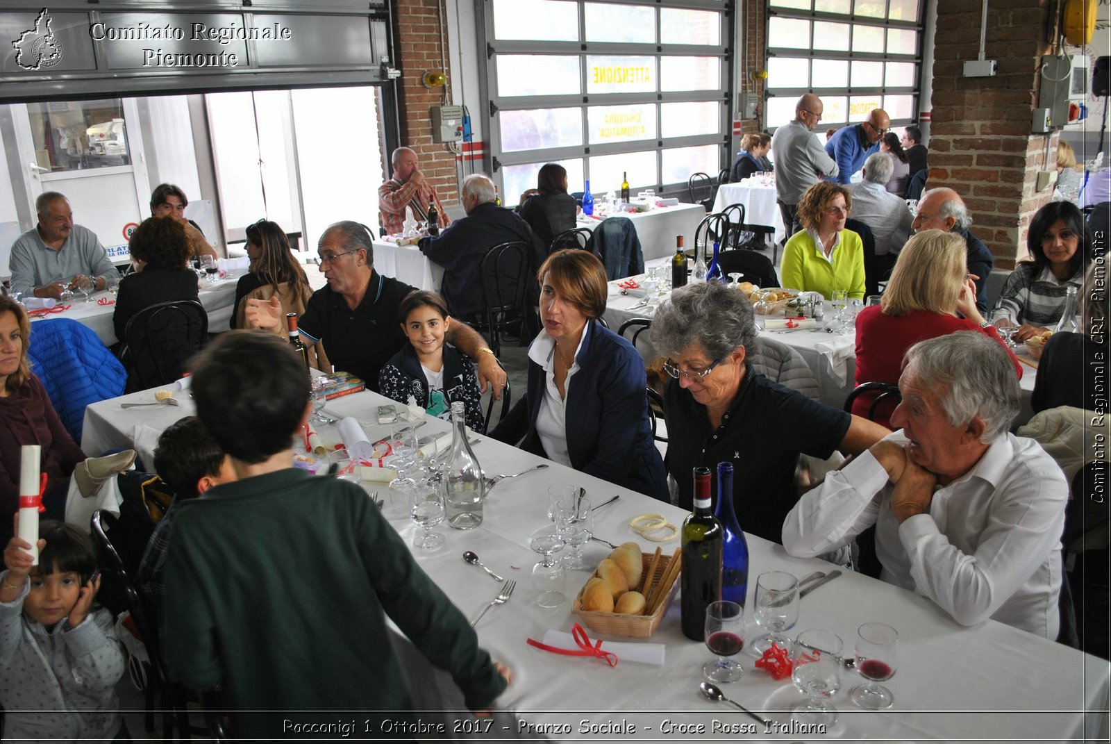 Racconigi 1 Ottobre 2017 - Pranzo Sociale - Croce Rossa Italiana- Comitato Regionale del Piemonte