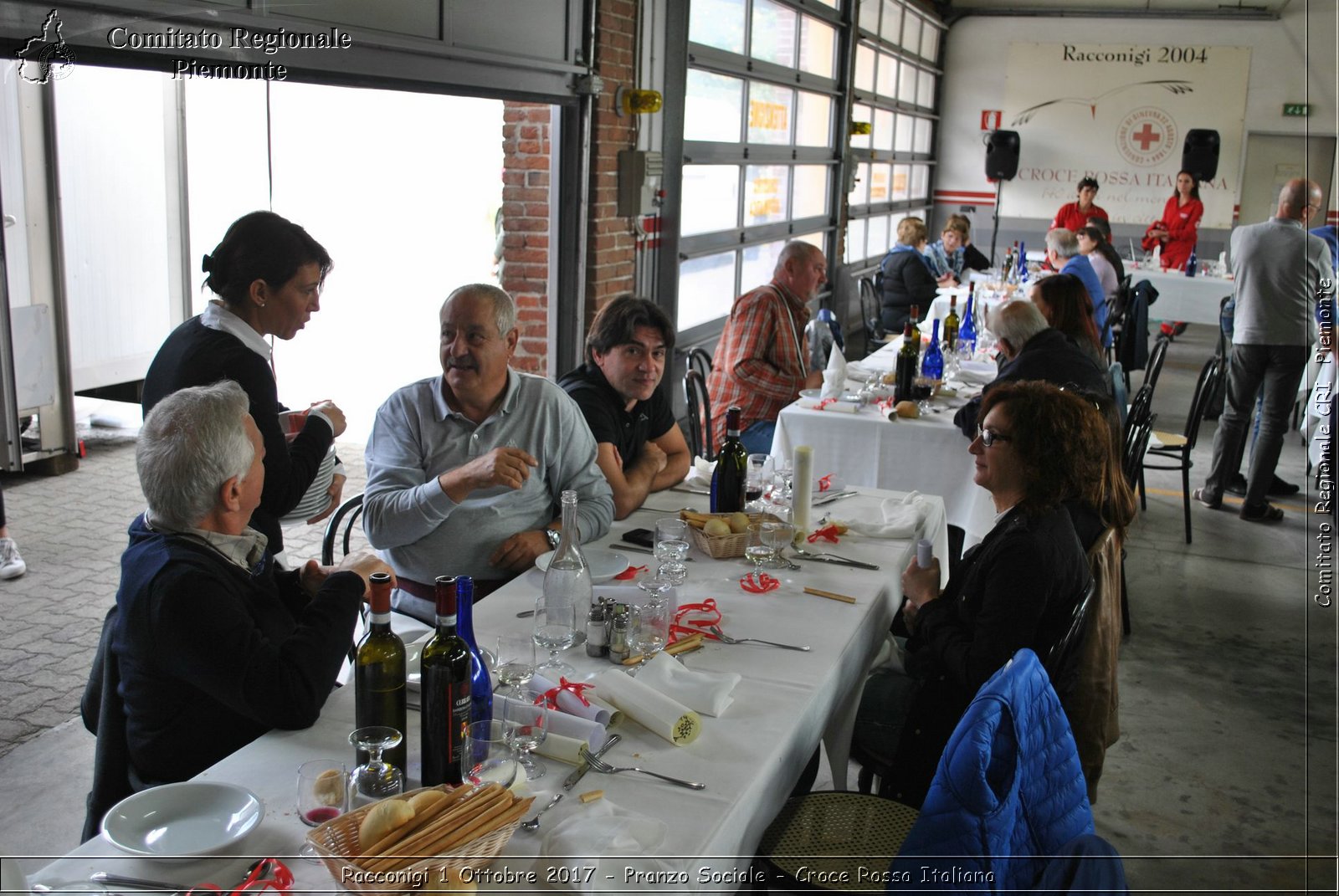 Racconigi 1 Ottobre 2017 - Pranzo Sociale - Croce Rossa Italiana- Comitato Regionale del Piemonte