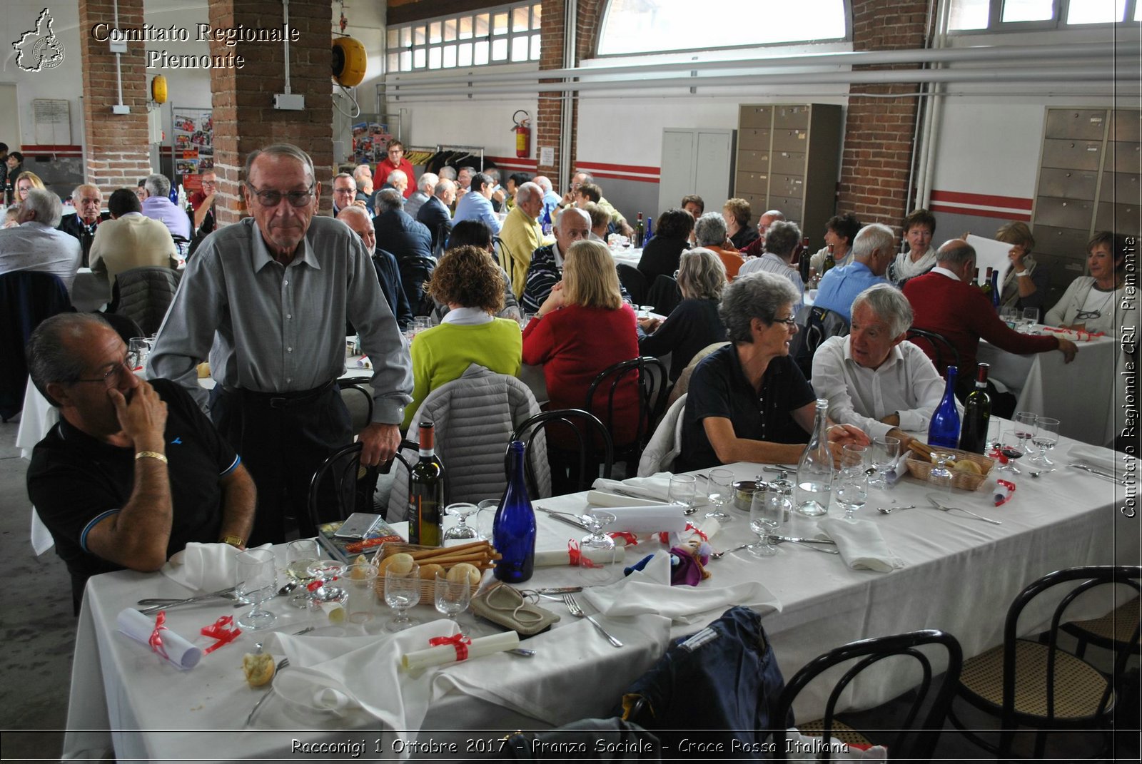 Racconigi 1 Ottobre 2017 - Pranzo Sociale - Croce Rossa Italiana- Comitato Regionale del Piemonte