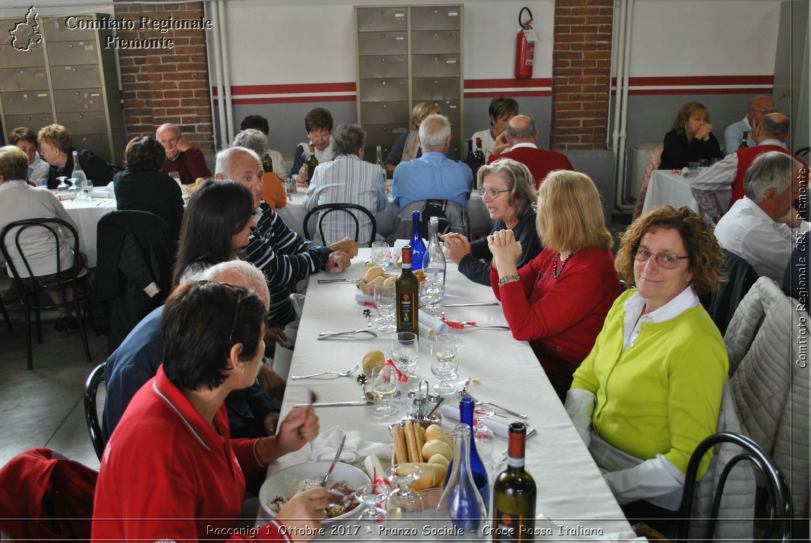 Racconigi 1 Ottobre 2017 - Pranzo Sociale - Croce Rossa Italiana- Comitato Regionale del Piemonte