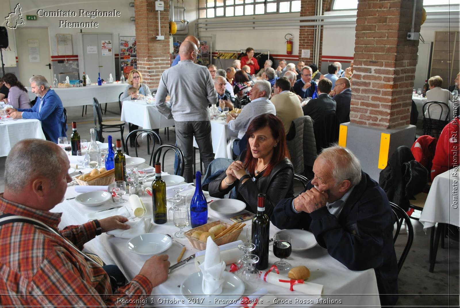 Racconigi 1 Ottobre 2017 - Pranzo Sociale - Croce Rossa Italiana- Comitato Regionale del Piemonte