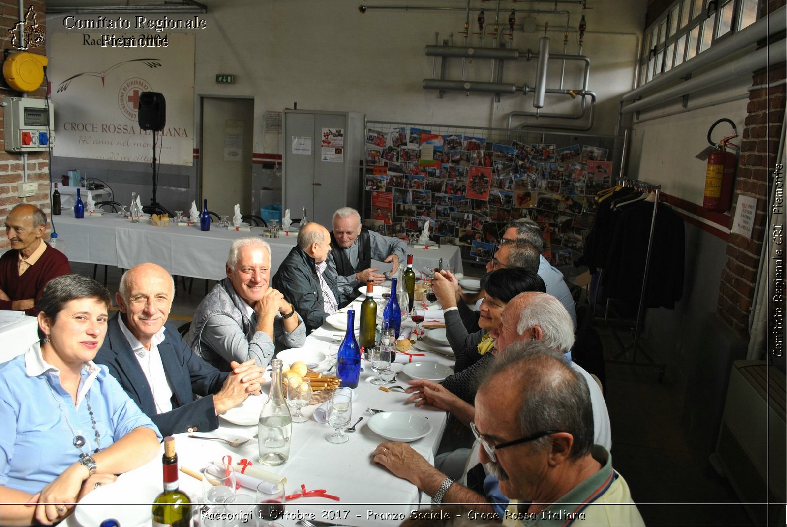 Racconigi 1 Ottobre 2017 - Pranzo Sociale - Croce Rossa Italiana- Comitato Regionale del Piemonte