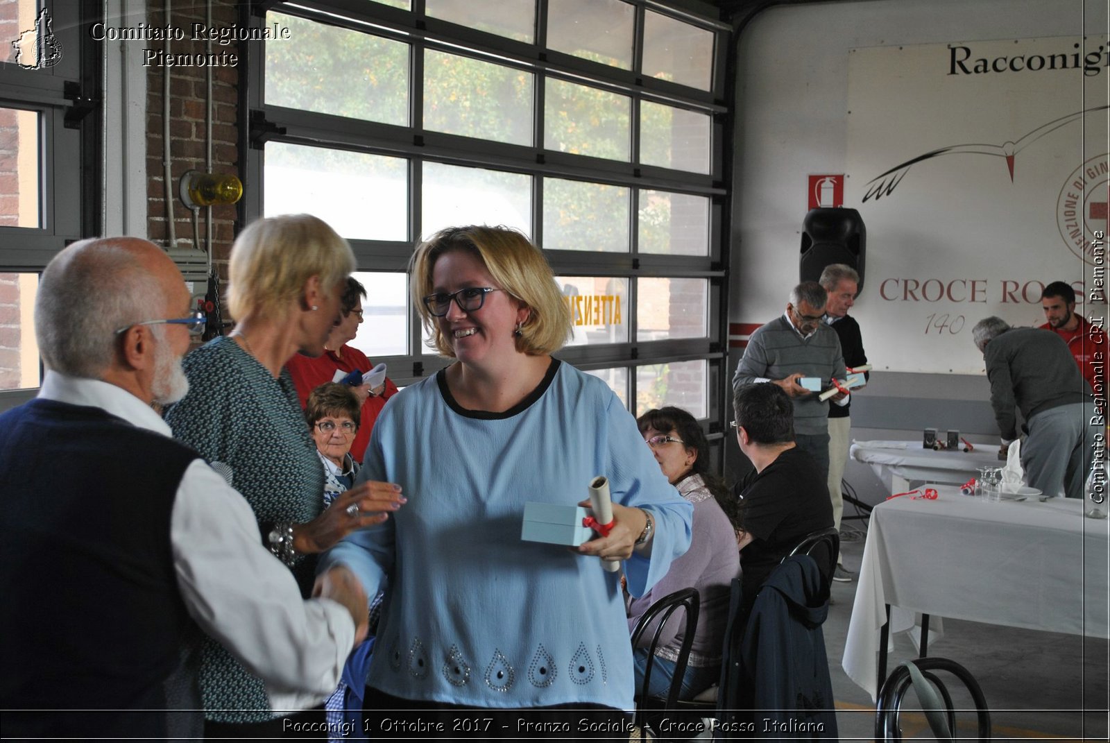 Racconigi 1 Ottobre 2017 - Pranzo Sociale - Croce Rossa Italiana- Comitato Regionale del Piemonte