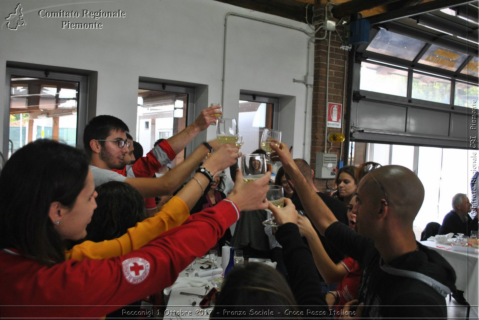 Racconigi 1 Ottobre 2017 - Pranzo Sociale - Croce Rossa Italiana- Comitato Regionale del Piemonte