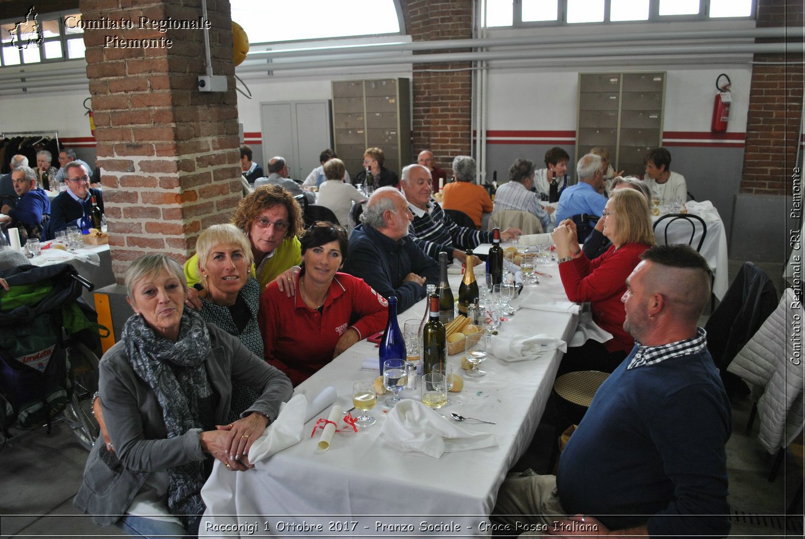 Racconigi 1 Ottobre 2017 - Pranzo Sociale - Croce Rossa Italiana- Comitato Regionale del Piemonte