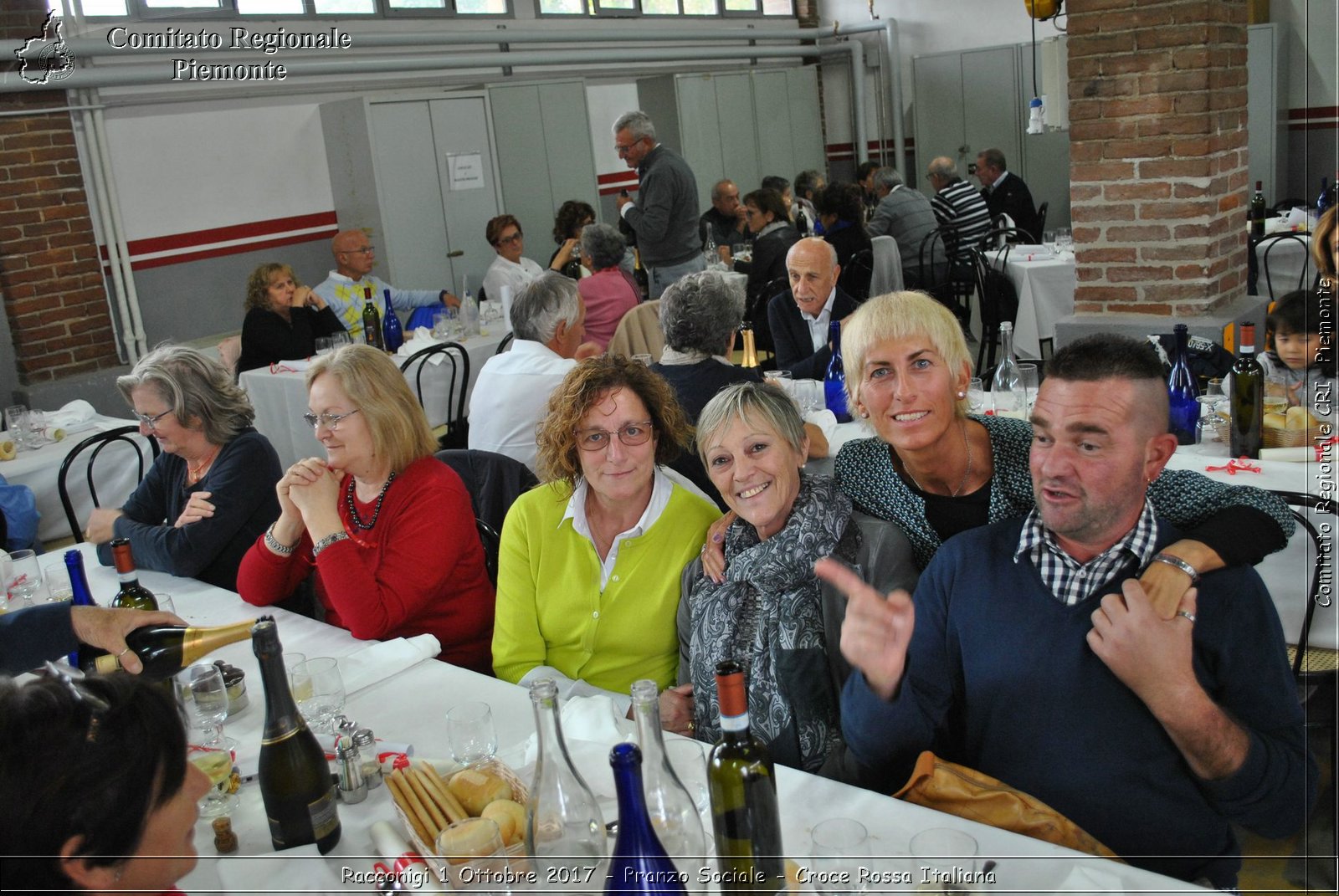 Racconigi 1 Ottobre 2017 - Pranzo Sociale - Croce Rossa Italiana- Comitato Regionale del Piemonte