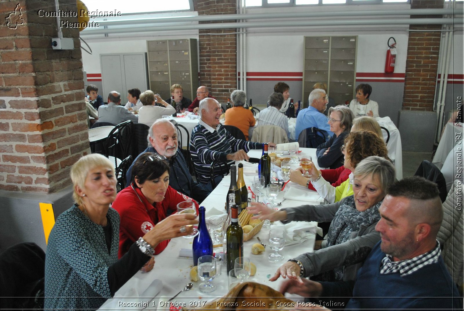 Racconigi 1 Ottobre 2017 - Pranzo Sociale - Croce Rossa Italiana- Comitato Regionale del Piemonte