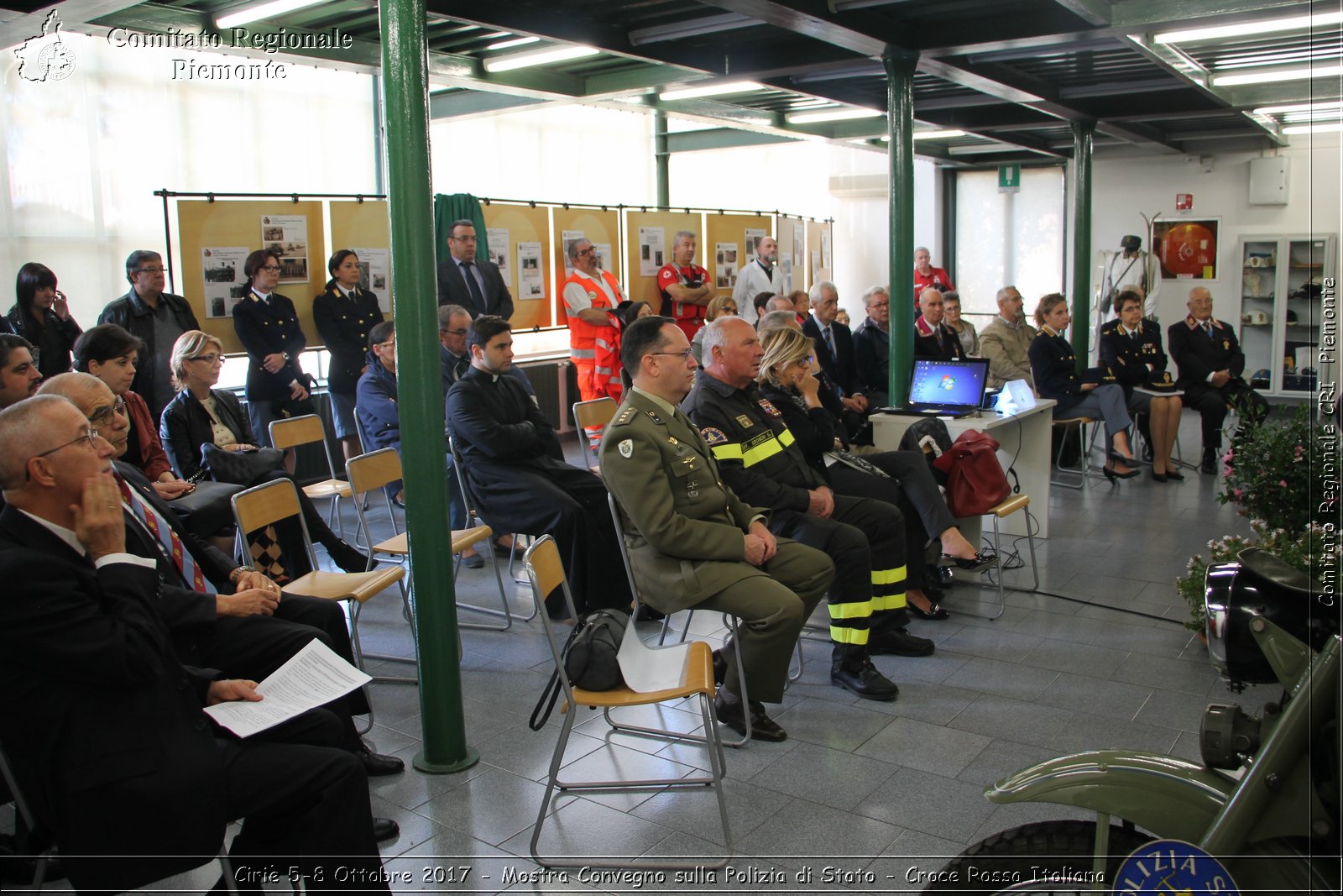 Ciri 5-8 Ottobre 2017 - Mostra Convegno sulla Polizia di Stato - Croce Rossa Italiana- Comitato Regionale del Piemonte