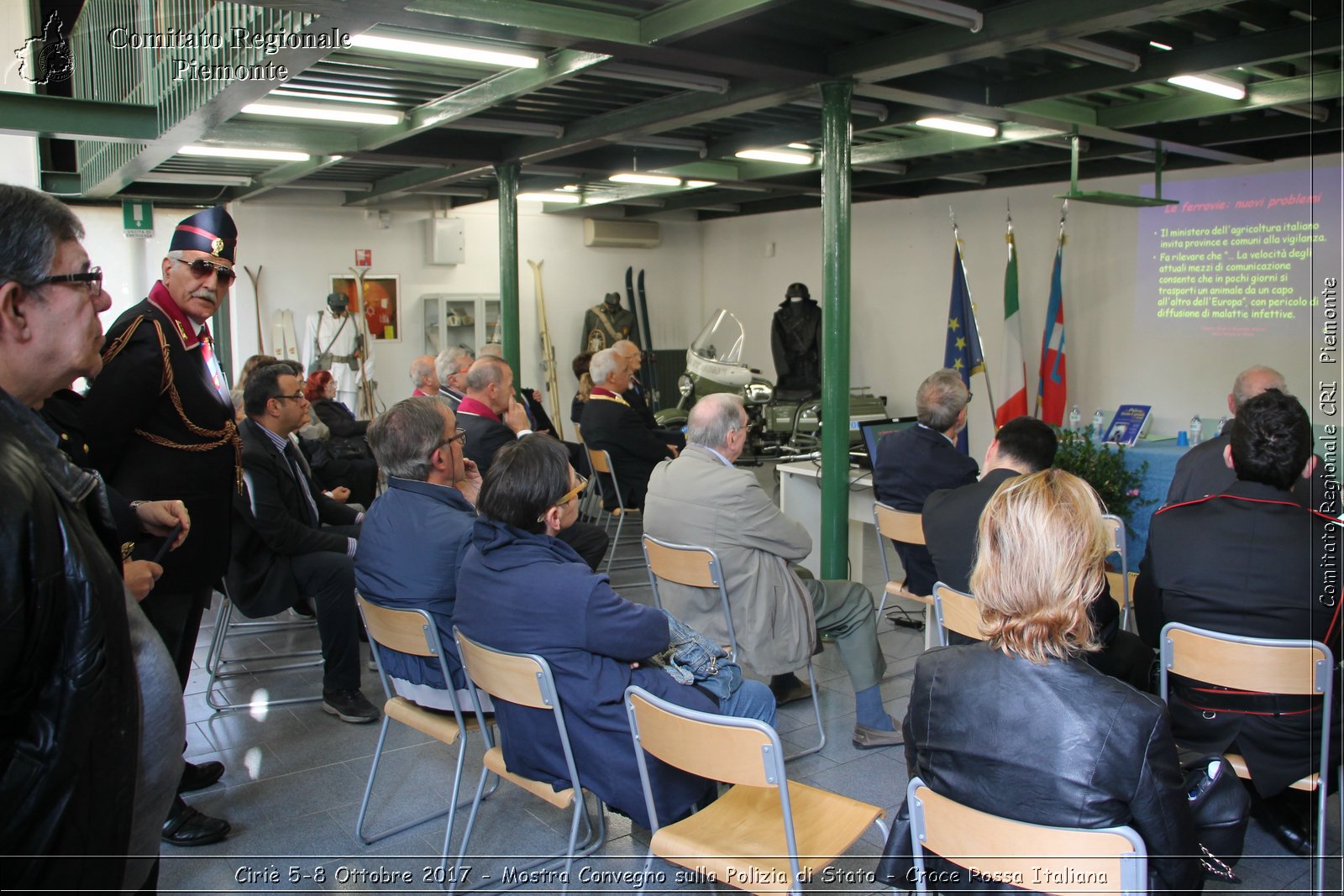 Ciri 5-8 Ottobre 2017 - Mostra Convegno sulla Polizia di Stato - Croce Rossa Italiana- Comitato Regionale del Piemonte