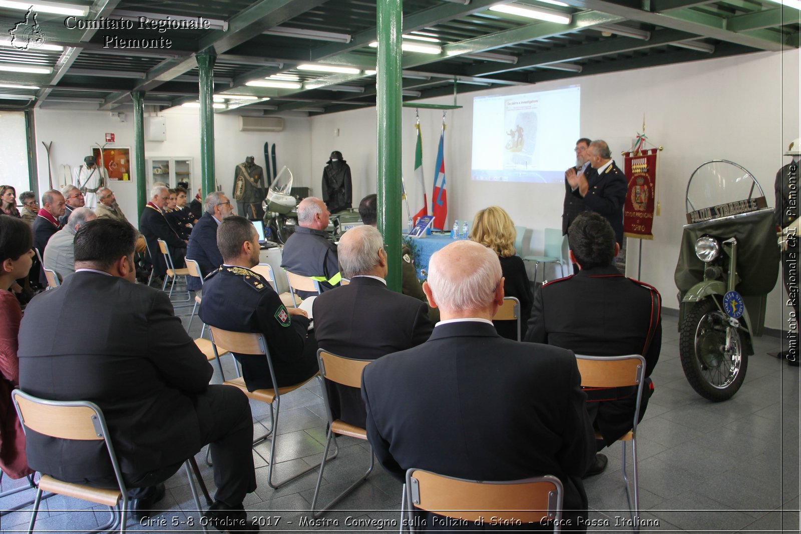 Ciri 5-8 Ottobre 2017 - Mostra Convegno sulla Polizia di Stato - Croce Rossa Italiana- Comitato Regionale del Piemonte