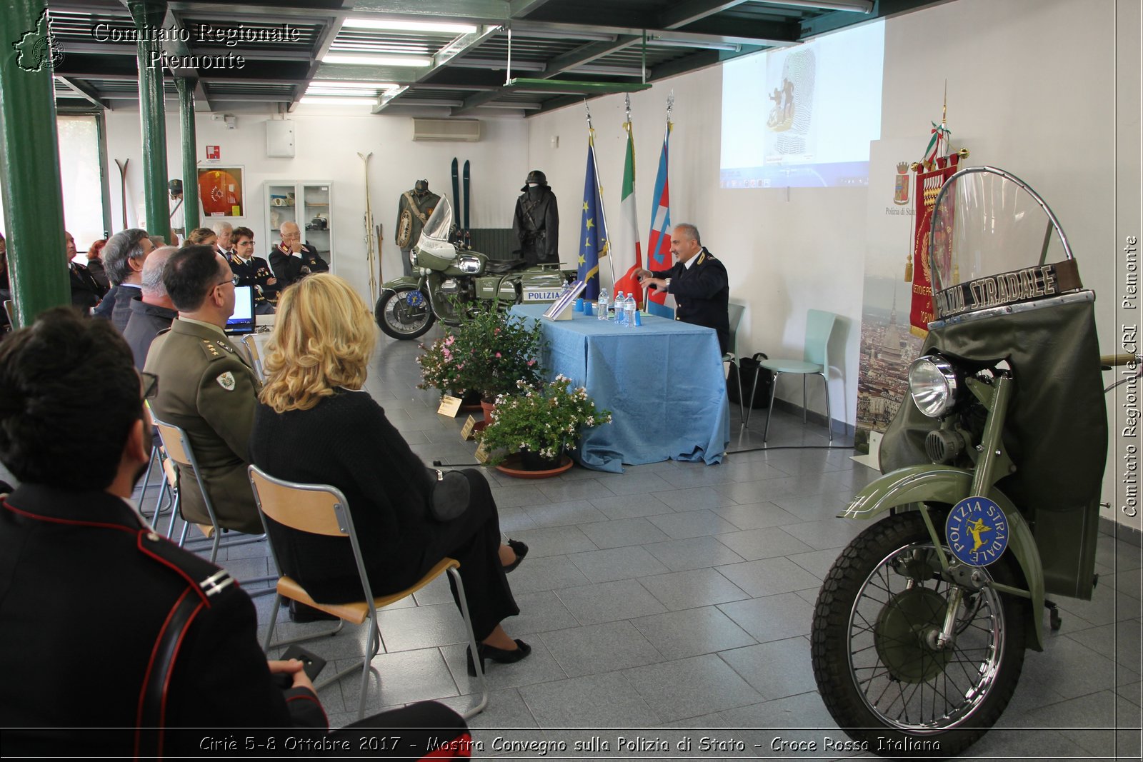 Ciri 5-8 Ottobre 2017 - Mostra Convegno sulla Polizia di Stato - Croce Rossa Italiana- Comitato Regionale del Piemonte