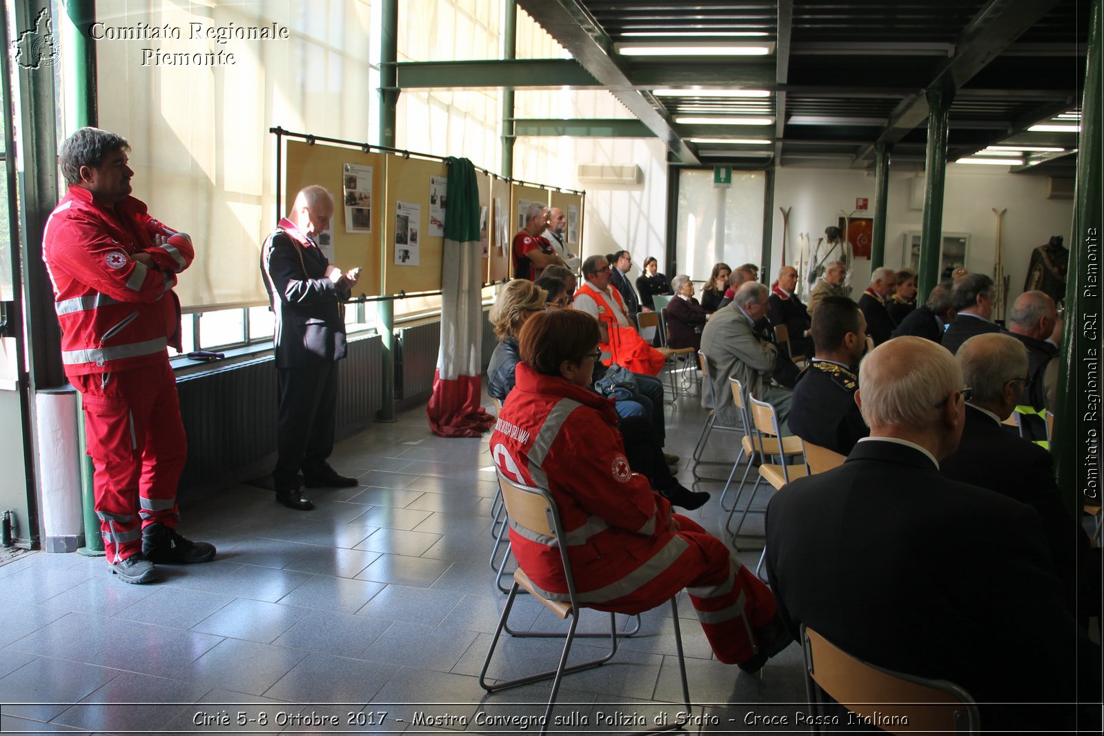 Ciri 5-8 Ottobre 2017 - Mostra Convegno sulla Polizia di Stato - Croce Rossa Italiana- Comitato Regionale del Piemonte