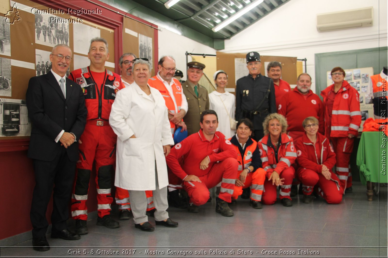 Ciri 5-8 Ottobre 2017 - Mostra Convegno sulla Polizia di Stato - Croce Rossa Italiana- Comitato Regionale del Piemonte