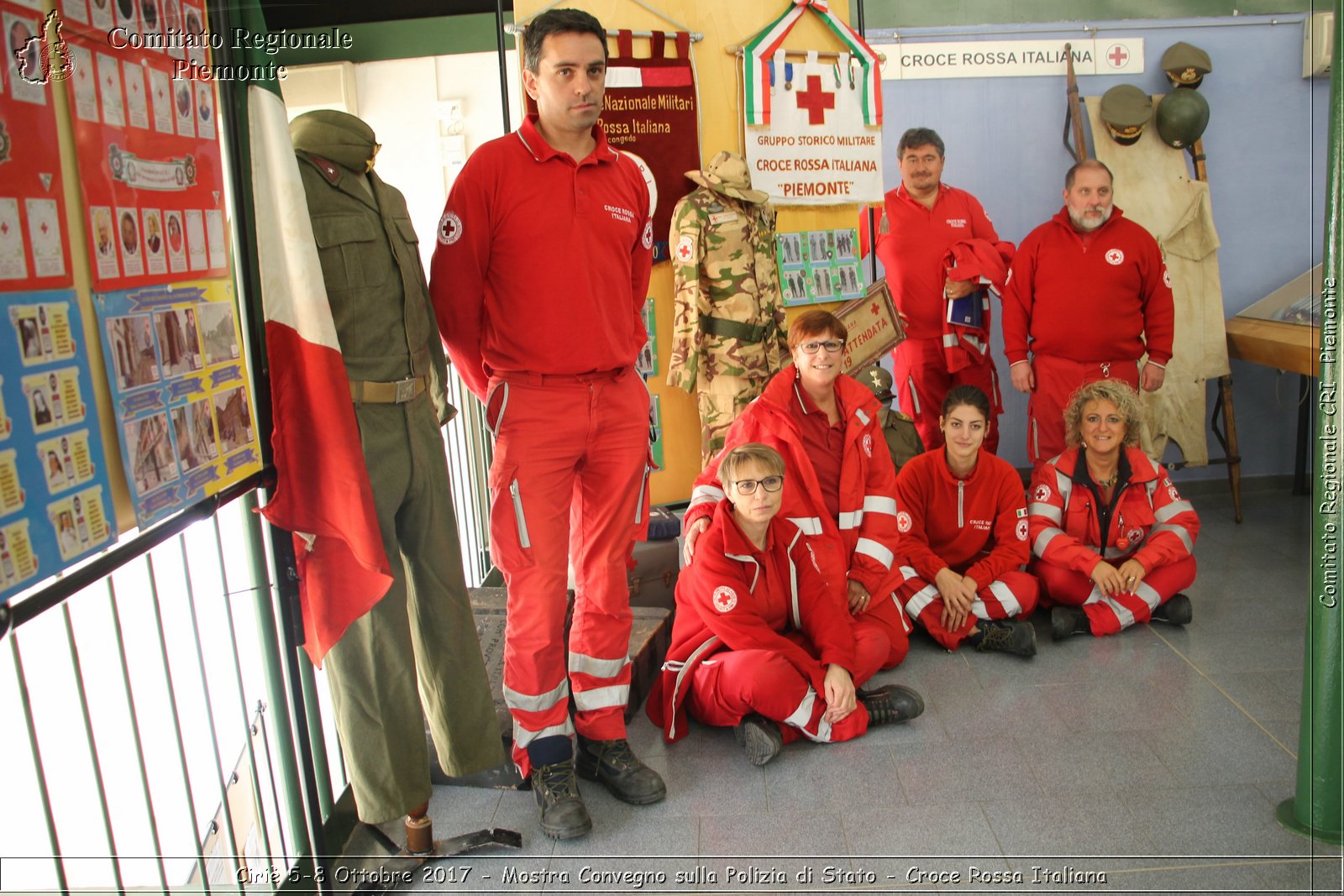 Ciri 5-8 Ottobre 2017 - Mostra Convegno sulla Polizia di Stato - Croce Rossa Italiana- Comitato Regionale del Piemonte