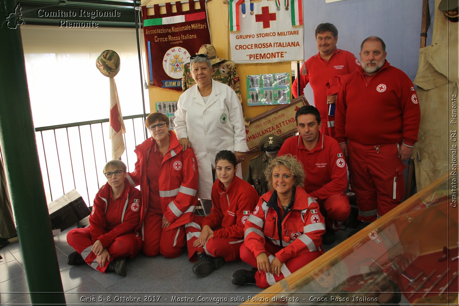 Ciri 5-8 Ottobre 2017 - Mostra Convegno sulla Polizia di Stato - Croce Rossa Italiana- Comitato Regionale del Piemonte