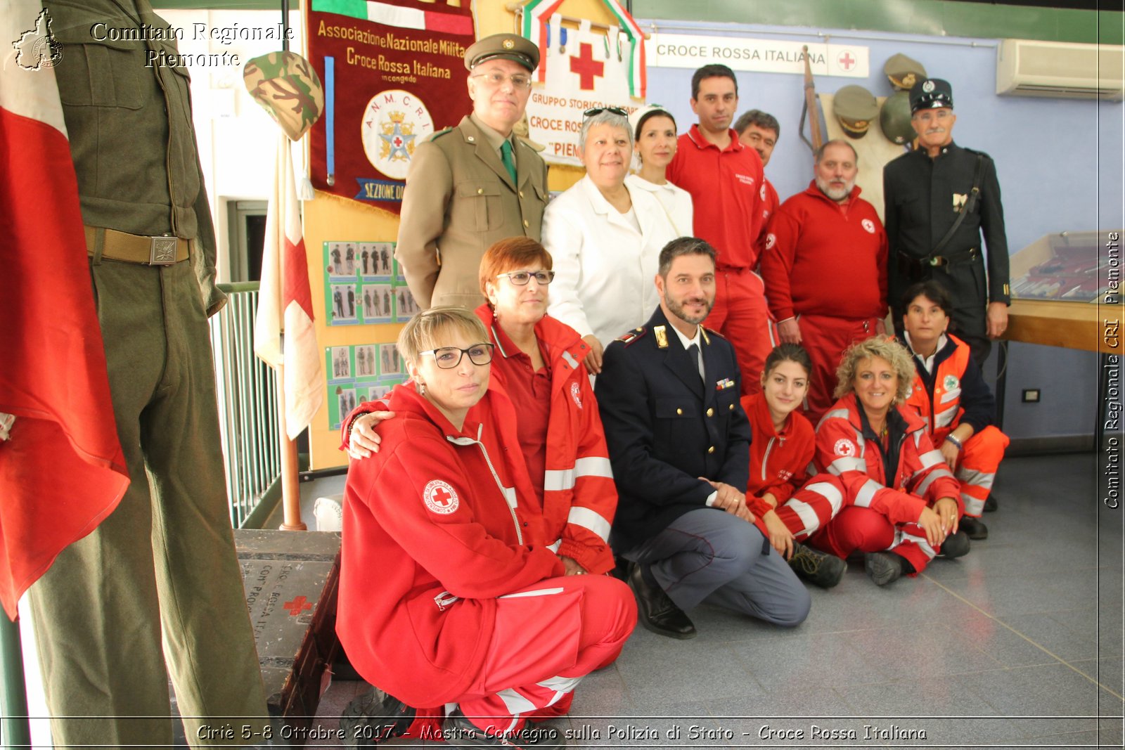 Ciri 5-8 Ottobre 2017 - Mostra Convegno sulla Polizia di Stato - Croce Rossa Italiana- Comitato Regionale del Piemonte