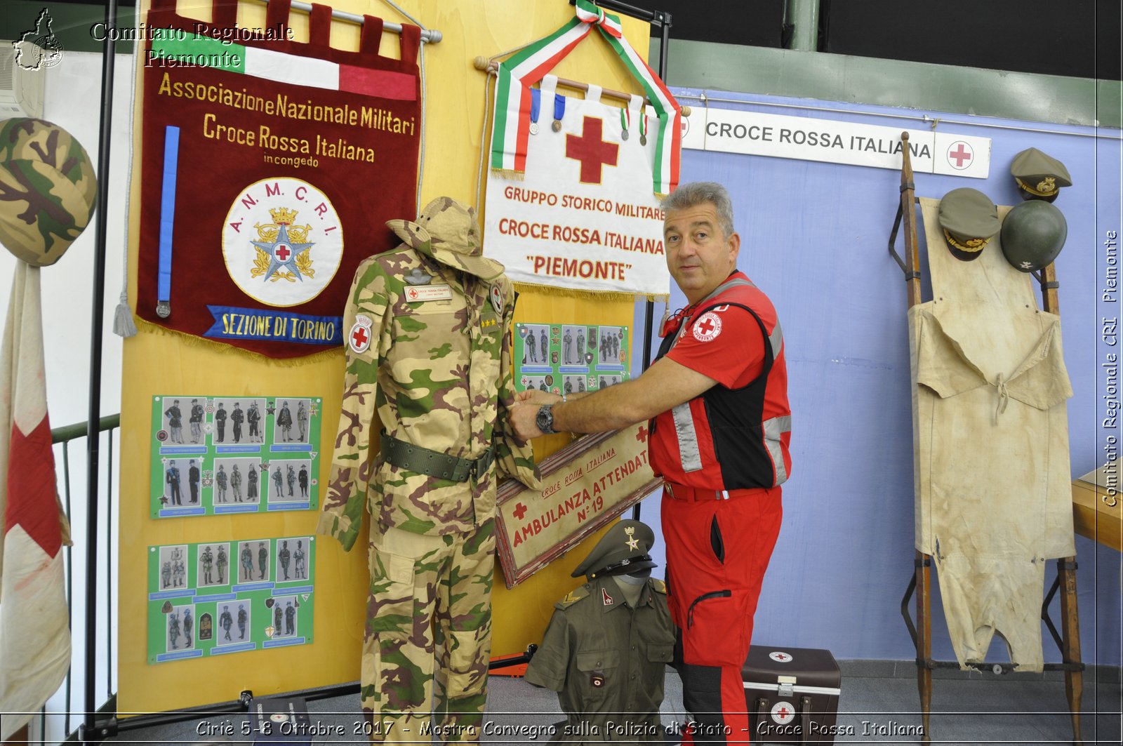 Ciri 5-8 Ottobre 2017 - Mostra Convegno sulla Polizia di Stato - Croce Rossa Italiana- Comitato Regionale del Piemonte