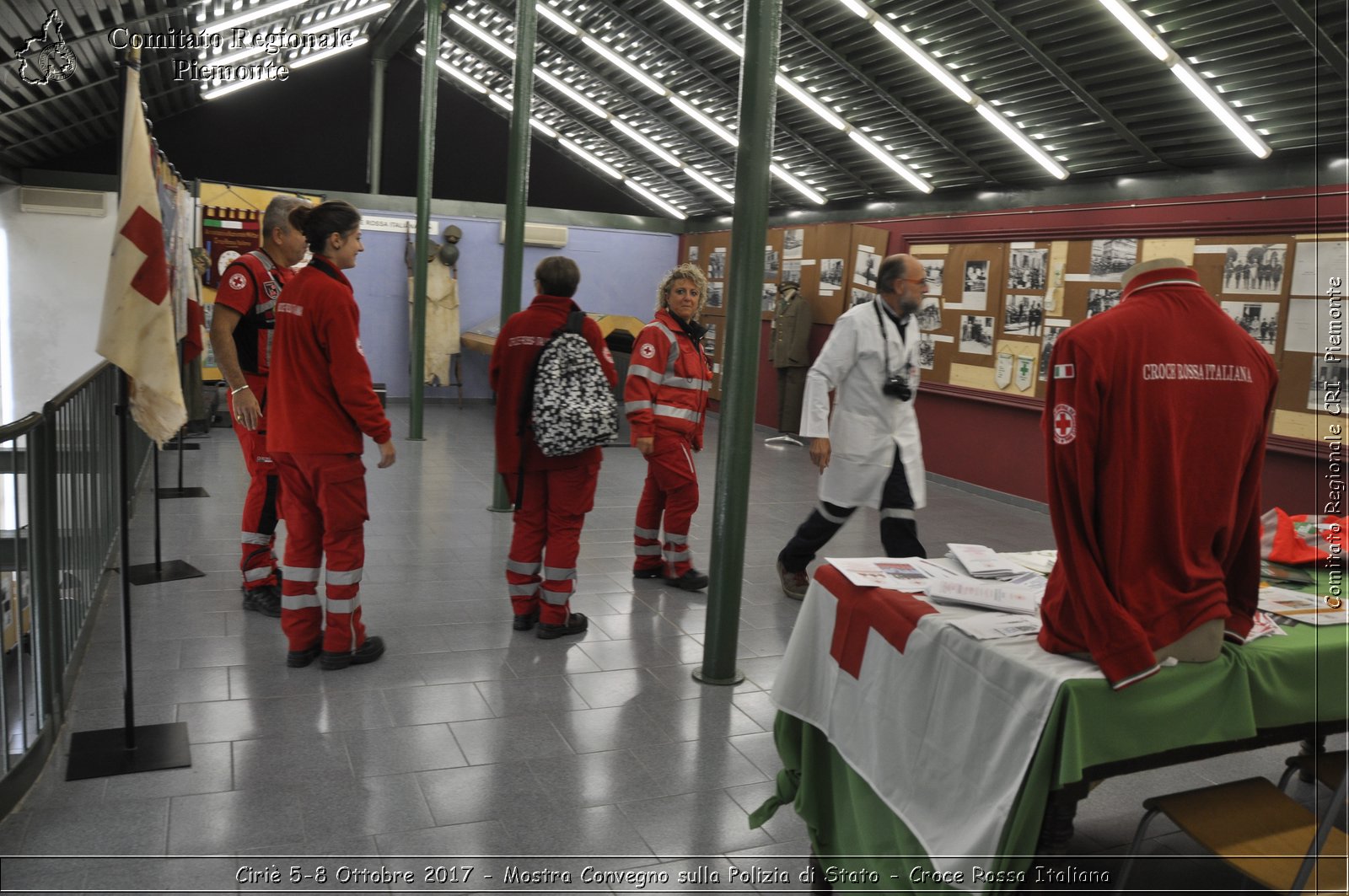 Ciri 5-8 Ottobre 2017 - Mostra Convegno sulla Polizia di Stato - Croce Rossa Italiana- Comitato Regionale del Piemonte