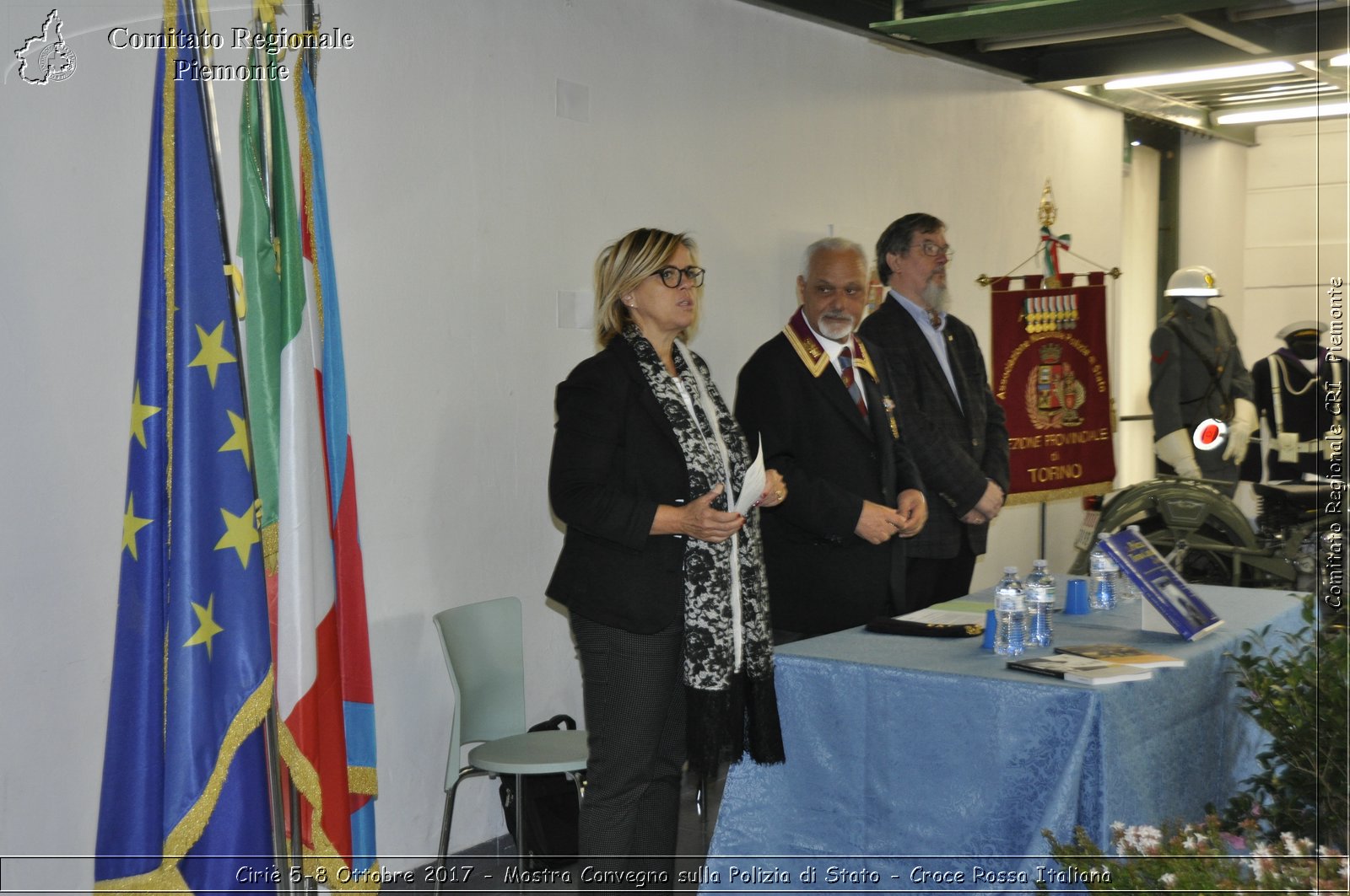 Ciri 5-8 Ottobre 2017 - Mostra Convegno sulla Polizia di Stato - Croce Rossa Italiana- Comitato Regionale del Piemonte