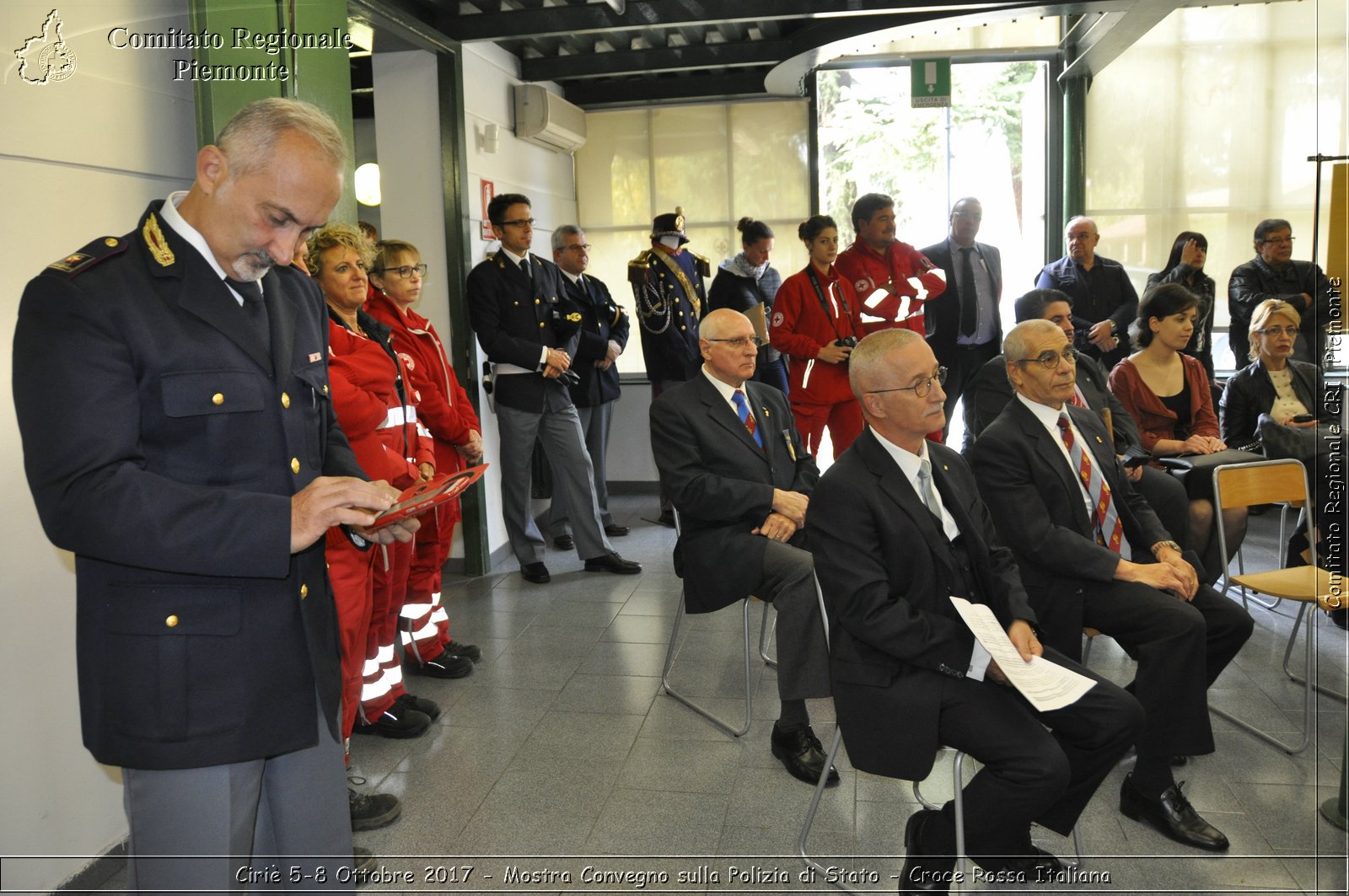 Ciri 5-8 Ottobre 2017 - Mostra Convegno sulla Polizia di Stato - Croce Rossa Italiana- Comitato Regionale del Piemonte