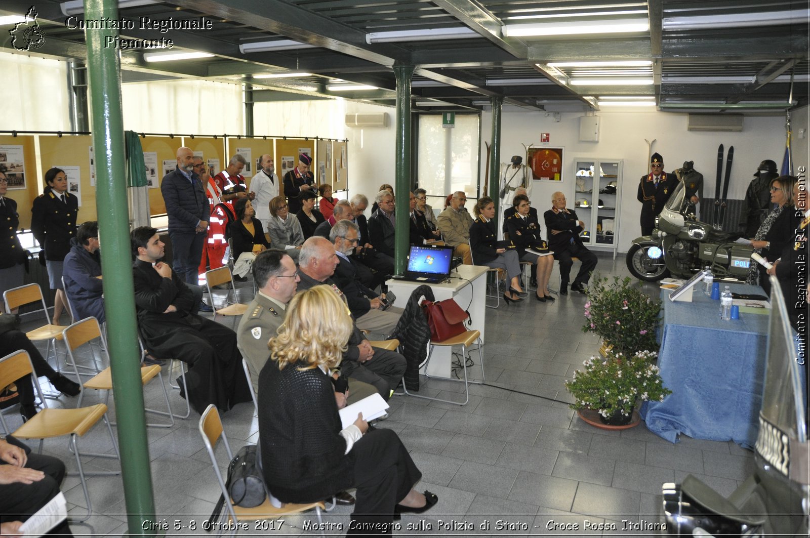 Ciri 5-8 Ottobre 2017 - Mostra Convegno sulla Polizia di Stato - Croce Rossa Italiana- Comitato Regionale del Piemonte