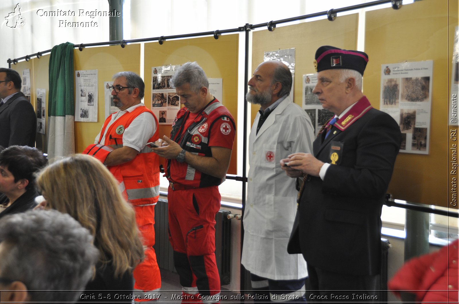 Ciri 5-8 Ottobre 2017 - Mostra Convegno sulla Polizia di Stato - Croce Rossa Italiana- Comitato Regionale del Piemonte