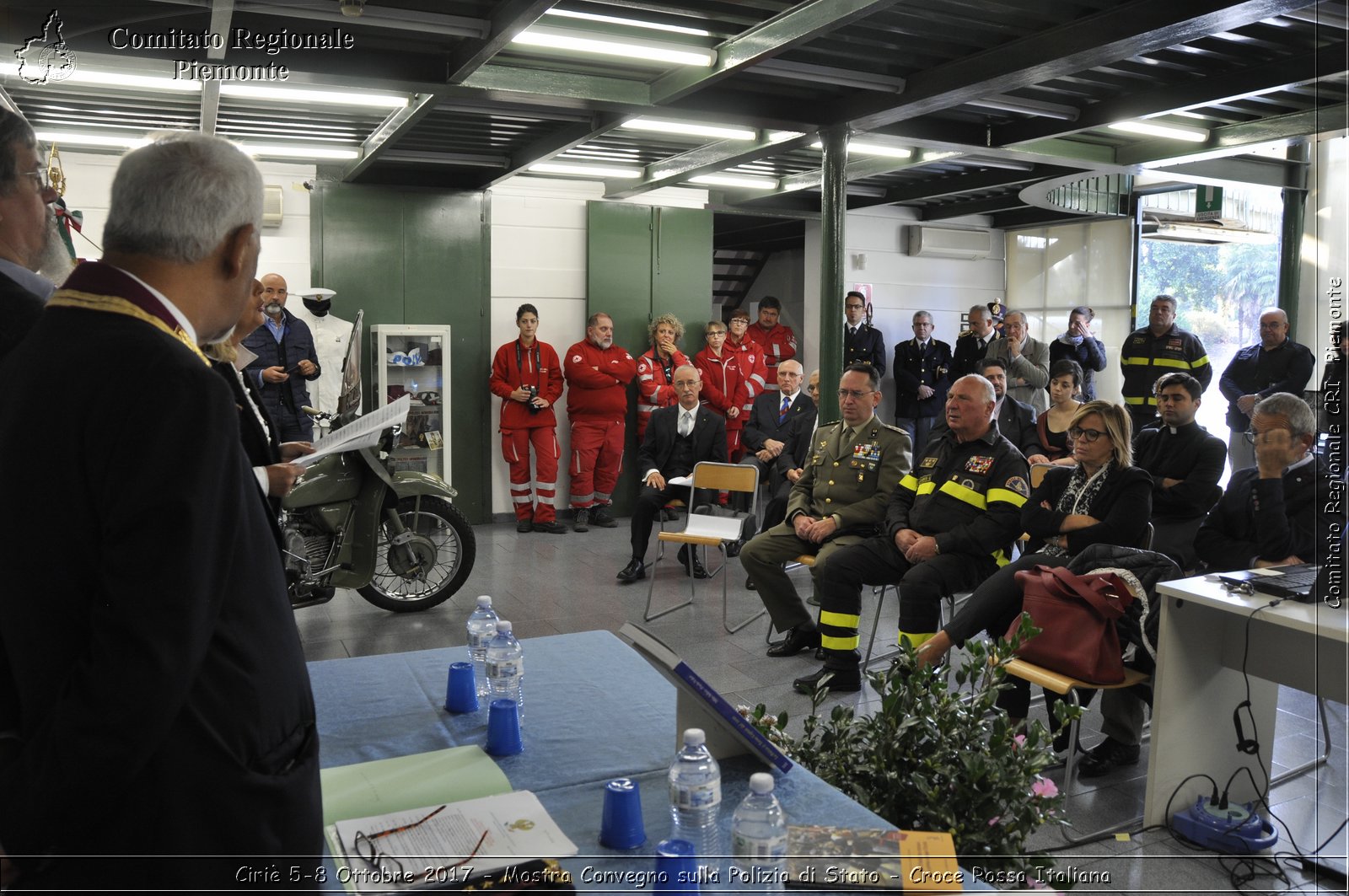 Ciri 5-8 Ottobre 2017 - Mostra Convegno sulla Polizia di Stato - Croce Rossa Italiana- Comitato Regionale del Piemonte