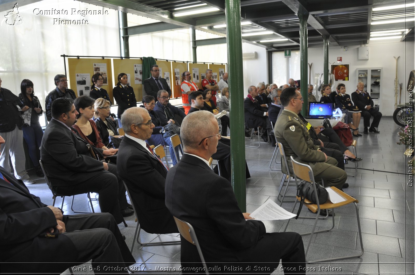 Ciri 5-8 Ottobre 2017 - Mostra Convegno sulla Polizia di Stato - Croce Rossa Italiana- Comitato Regionale del Piemonte