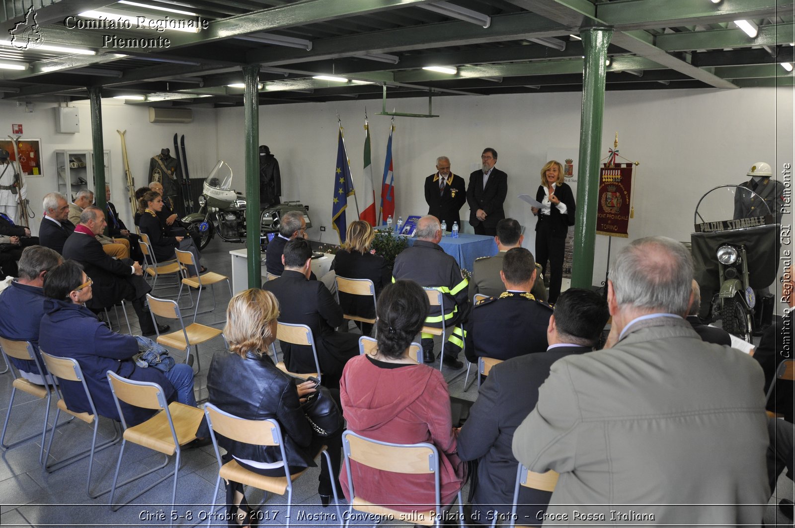 Ciri 5-8 Ottobre 2017 - Mostra Convegno sulla Polizia di Stato - Croce Rossa Italiana- Comitato Regionale del Piemonte